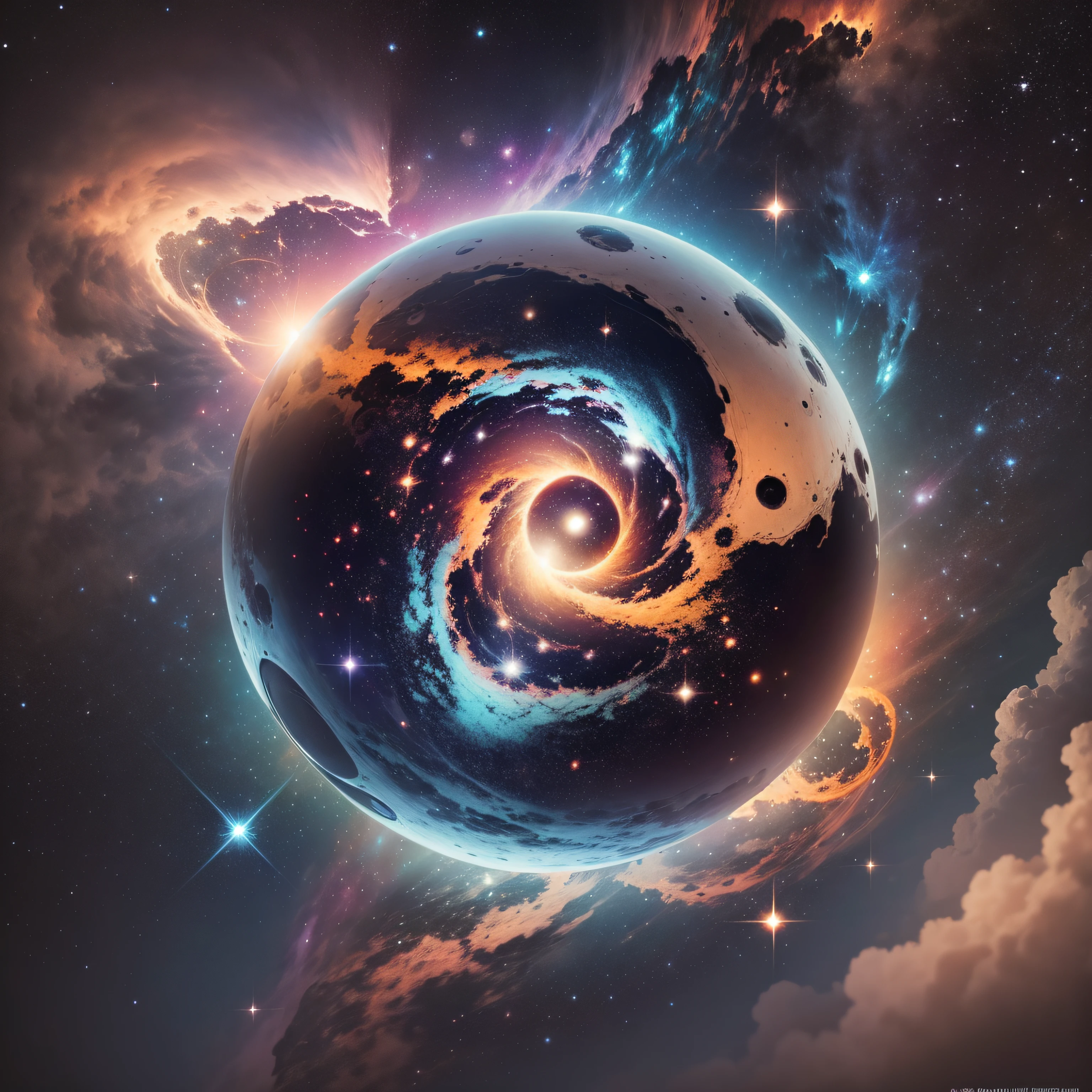 outer space, surreal space, Nebulosa do Cosmos, Epic lost in space, Fantasia De Alta Qualidade Foto Stock --auto