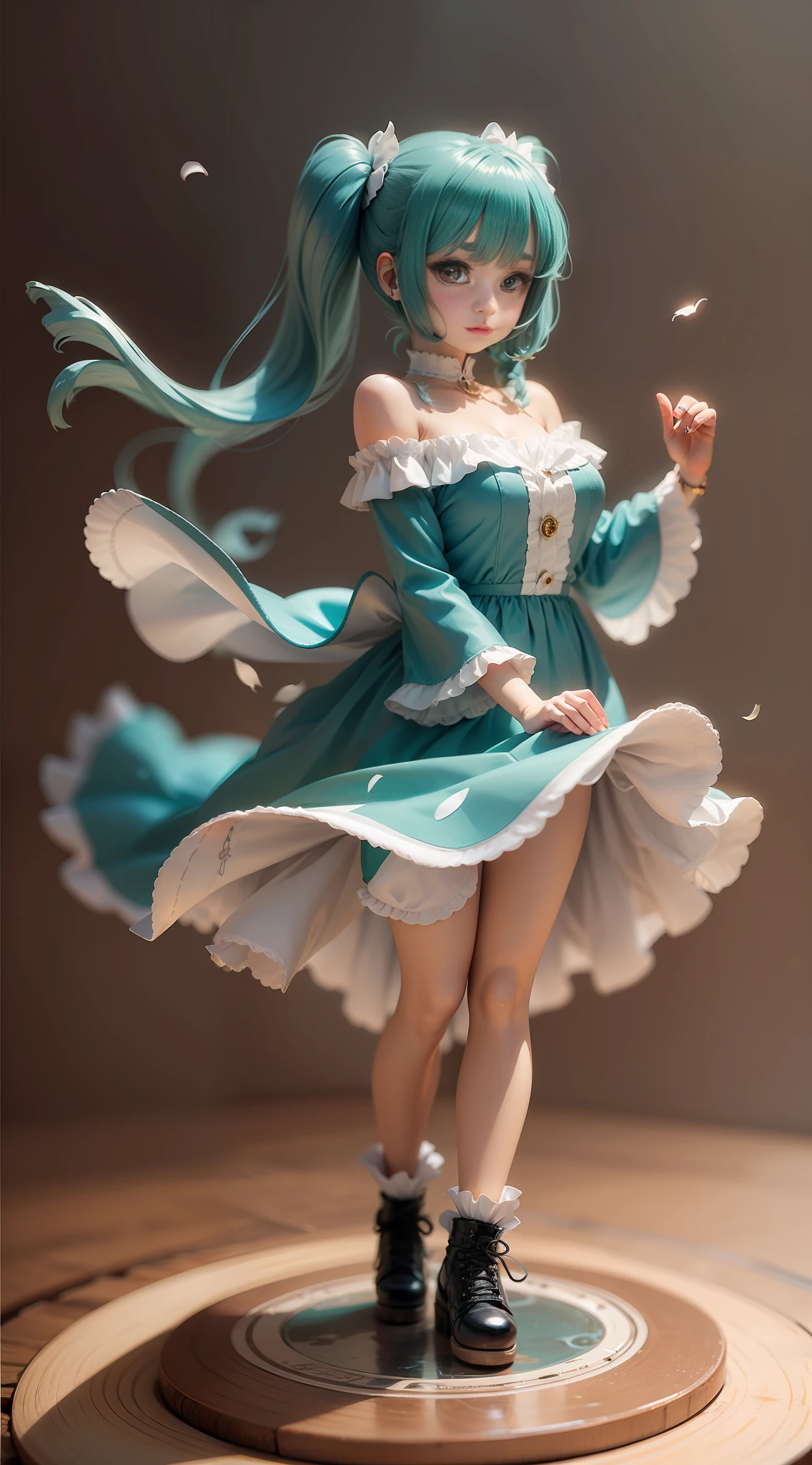 (cute chibi, anime style, doll face)