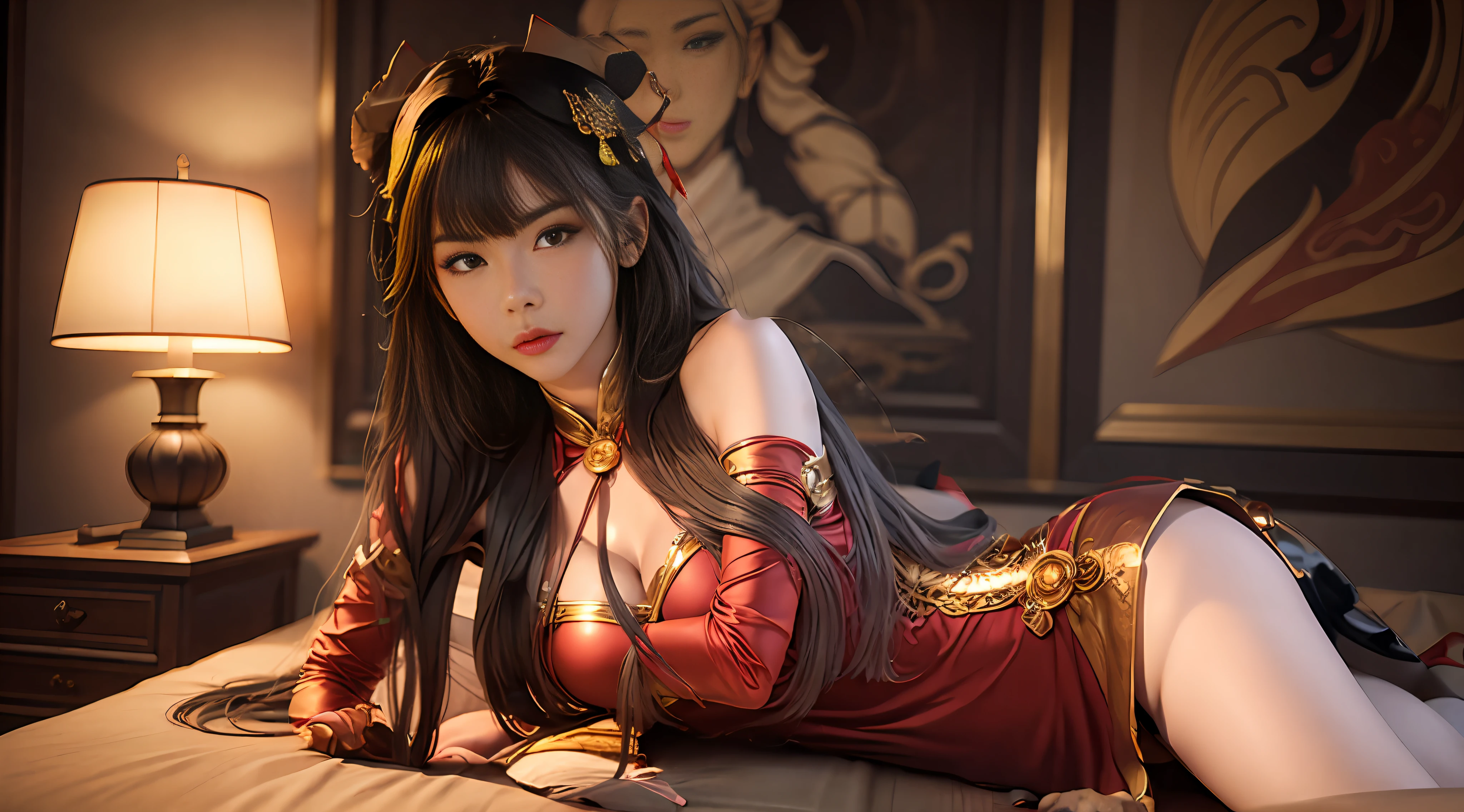 Raised sexy,Three-dimensional facial features,Asian people,dunhuang,Golden ratio figure,True texture skin