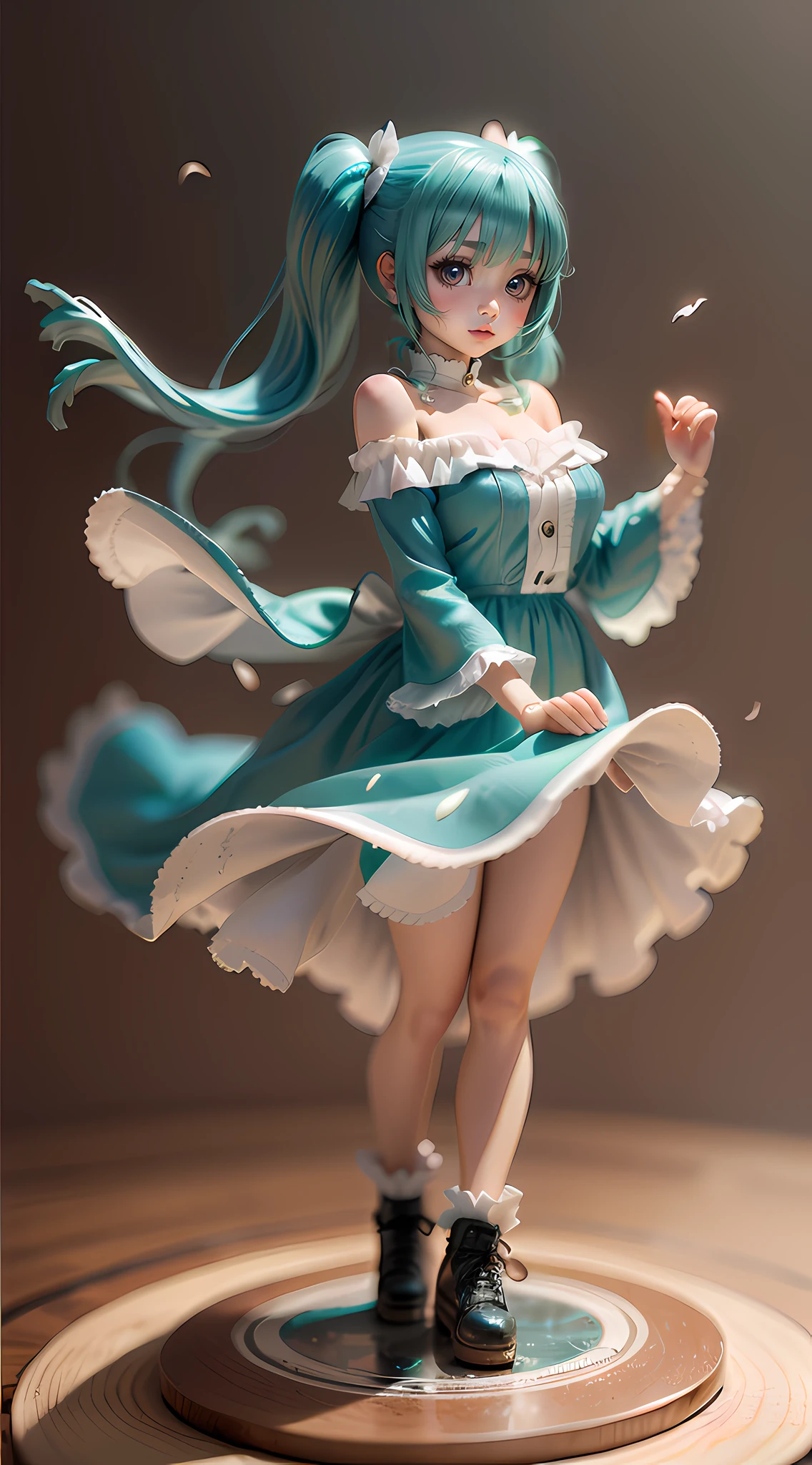 (cute chibi, anime style, doll face)