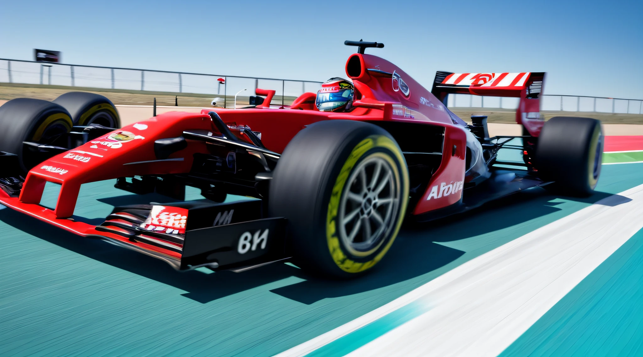 carro correndo na pista