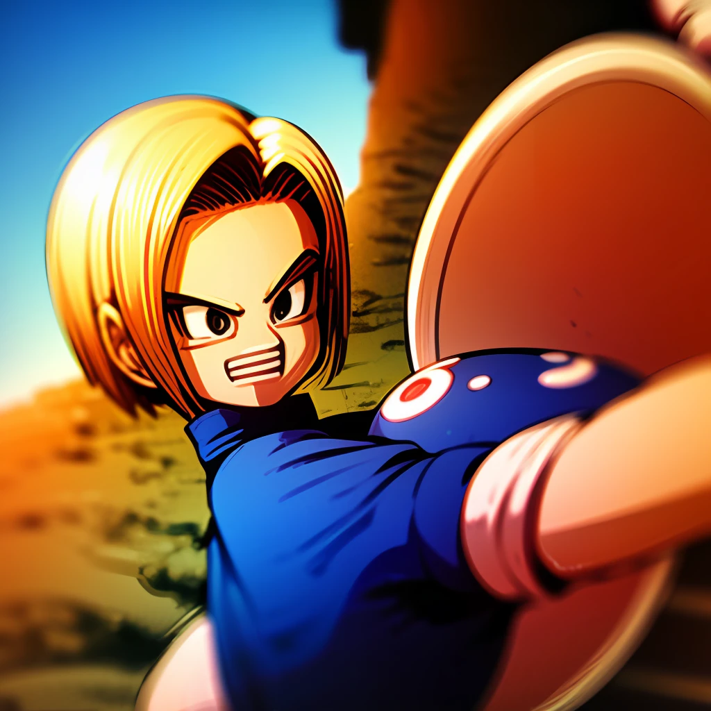 Goku in Dragon Ball fights Sanji in One Piece