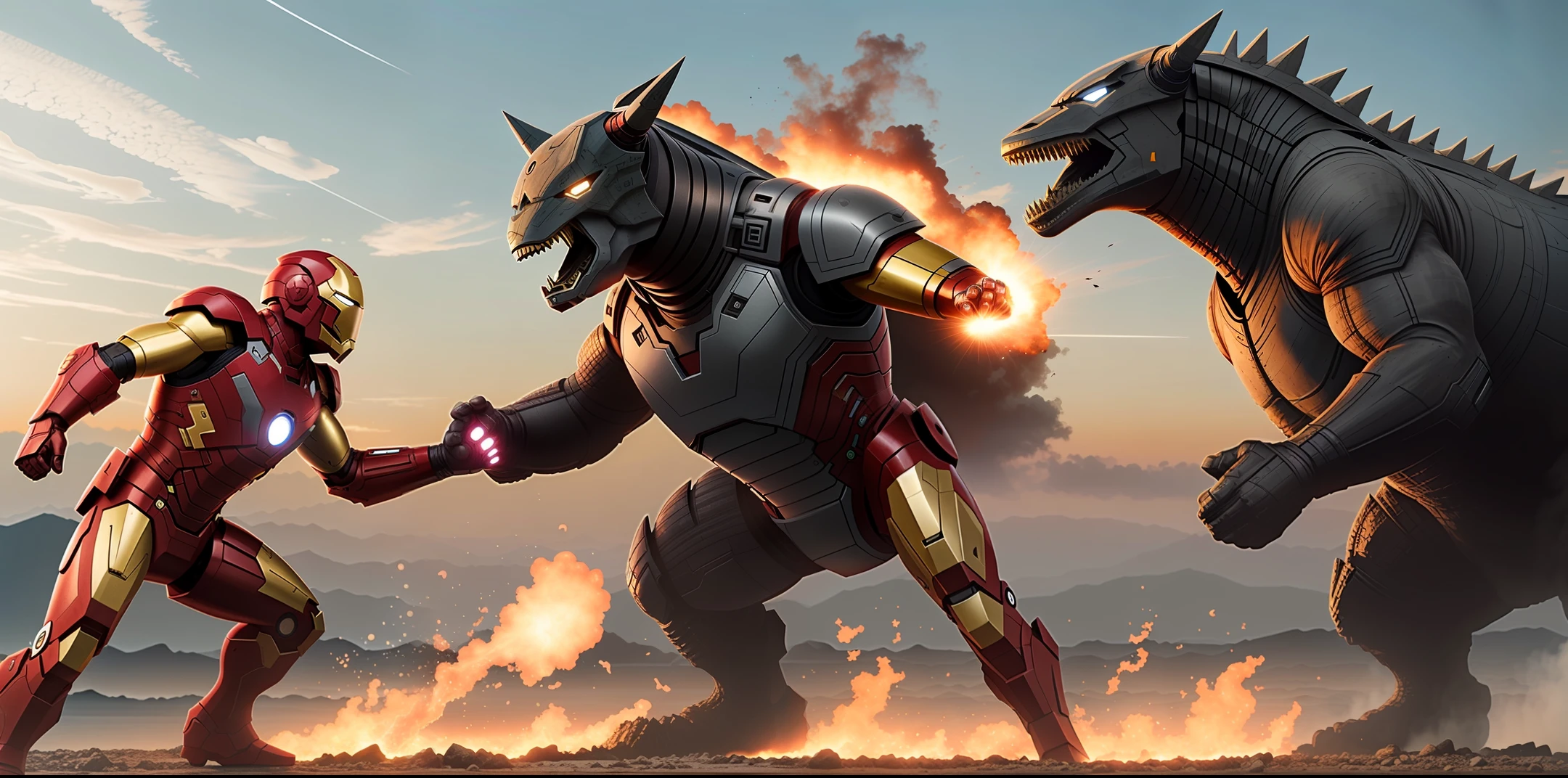 Iron Man vs. Godzilla