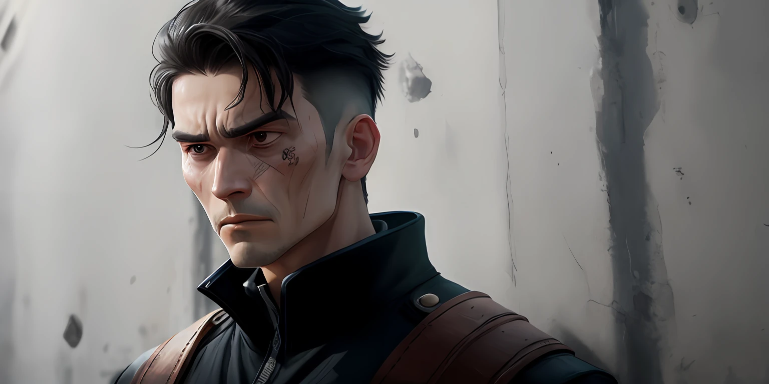 Adrian is a tormented man, A shadow of what once was. He's tall and slender, com cabelos escuros e olhos penetrantes. Seu passado como guarda real lhe conferiu habilidades de combate excepcionais, But it also left him emotionally devastated. Adrian is driven by his thirst for revenge, incessantly seeking justice for his family. No entanto, In the course of history, He is confronted with the possibility of finding redemption and inner peace.s.