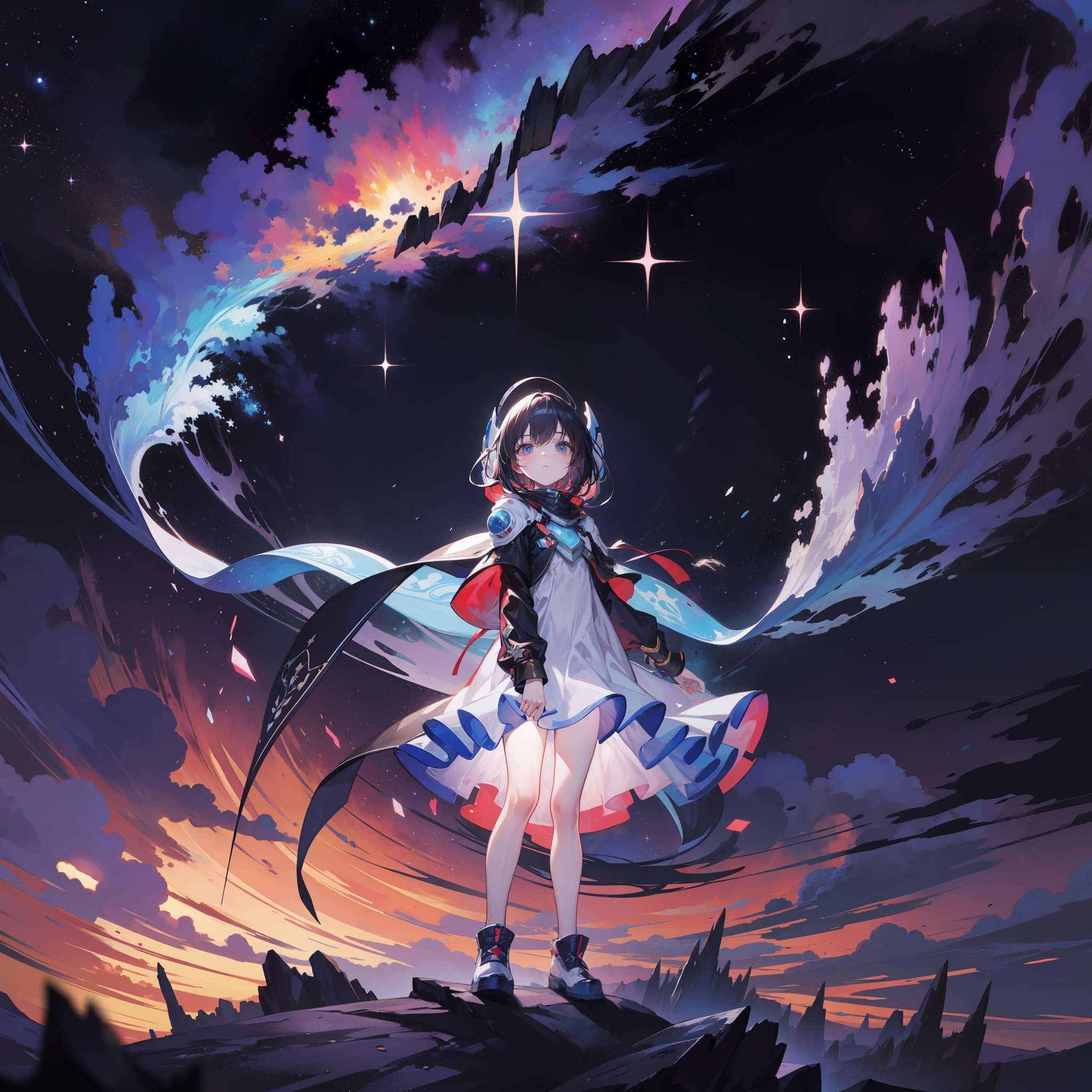 outer space, Nebulosa do Cosmos, Epic lost in space, Fantasia De Alta Qualidade