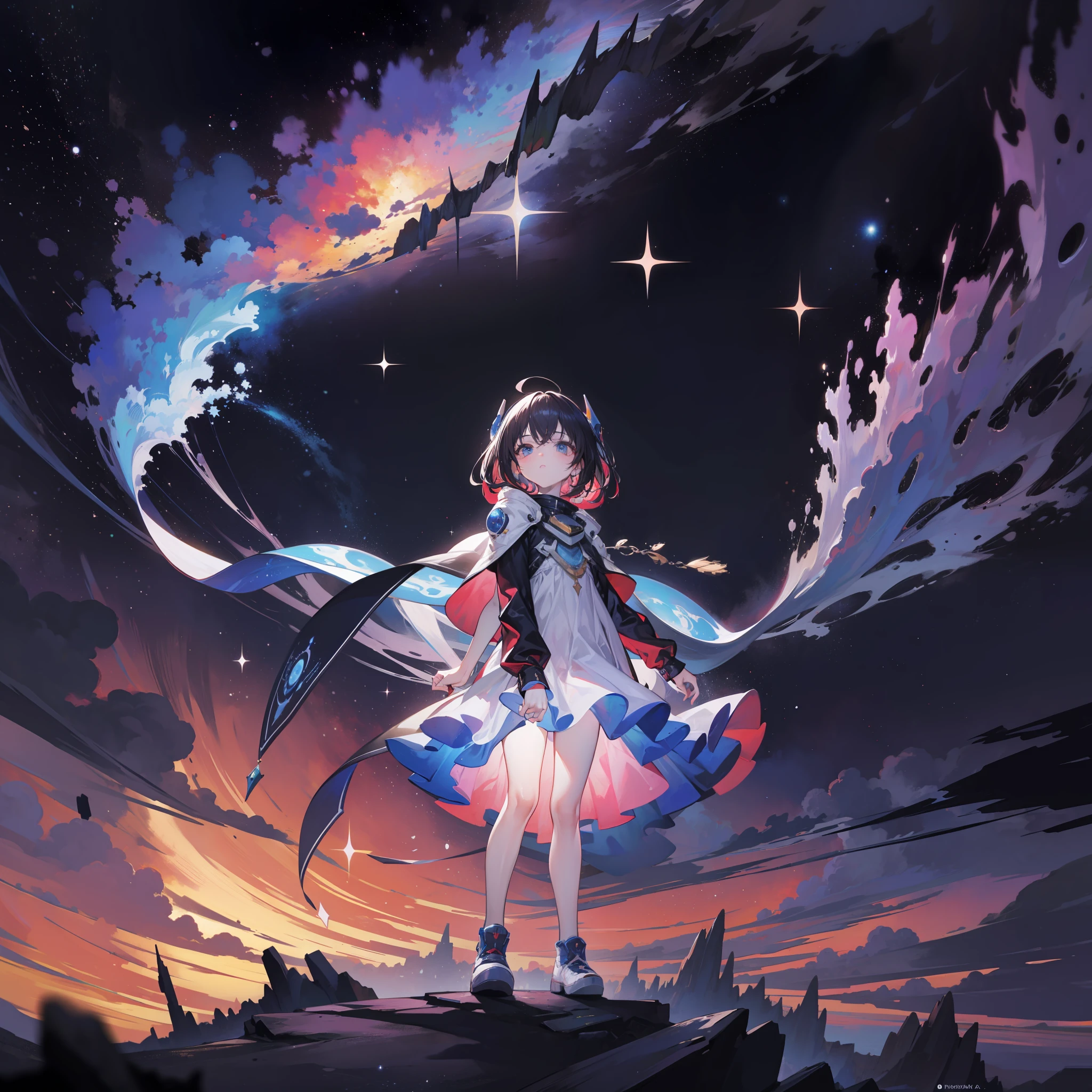 outer space, Nebulosa do Cosmos, Epic lost in space, Fantasia De Alta Qualidade