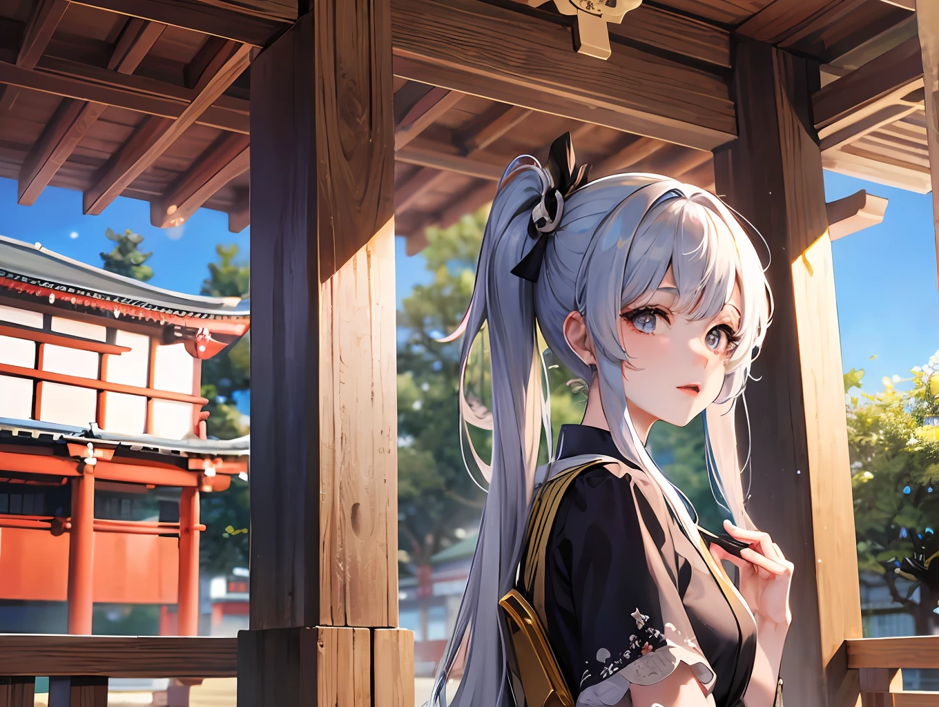 beautiful girl at kogenji temple --auto --s2