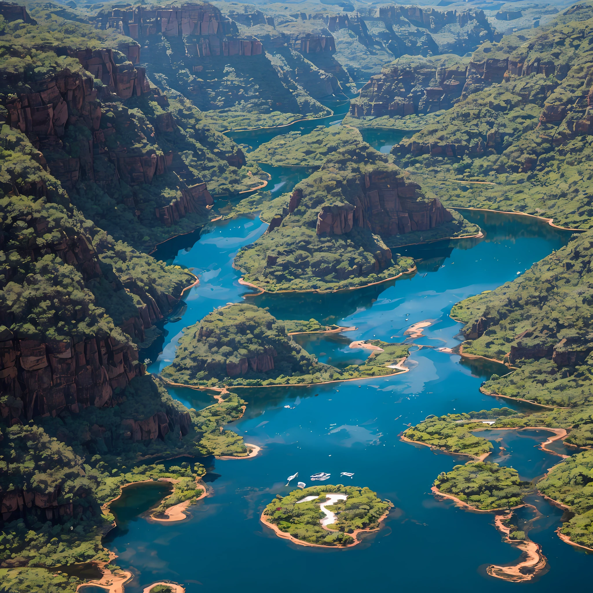 foto: Parque Nacional da Chapada dos Veadeiros: Vale da lua", crystal water, peixes nadando-aut --auto