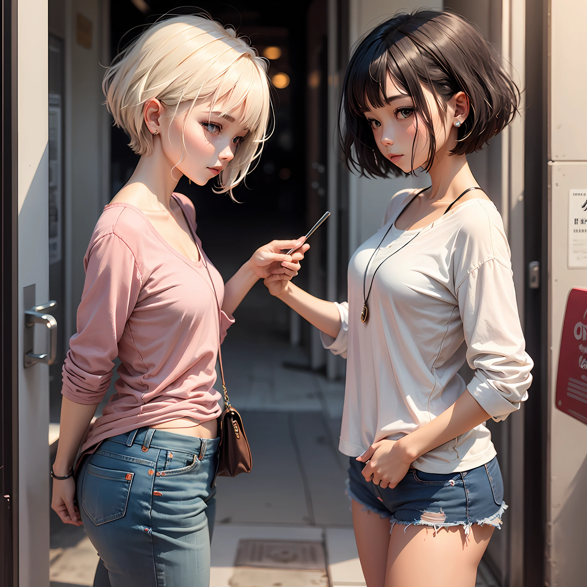 Girly short hair --auto