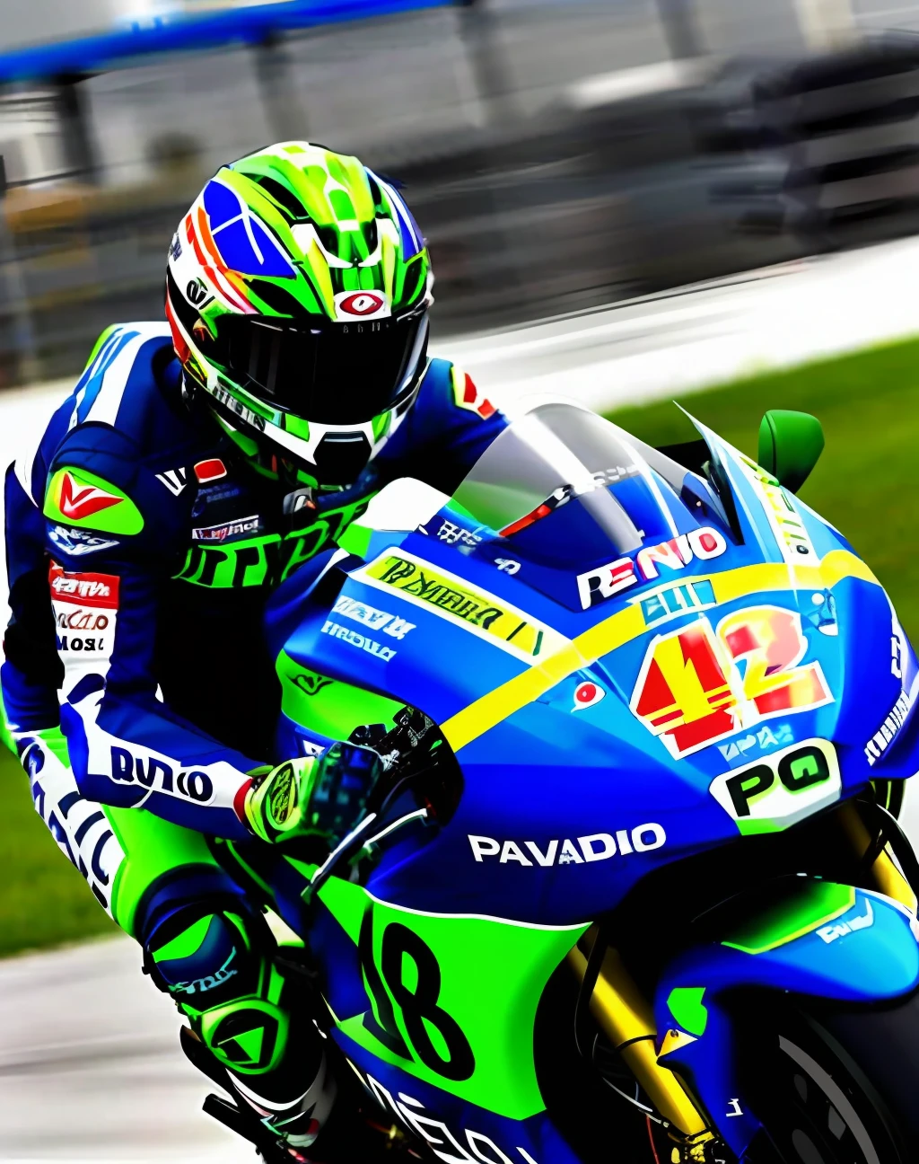 Piloto de motogp Valentino Rossi