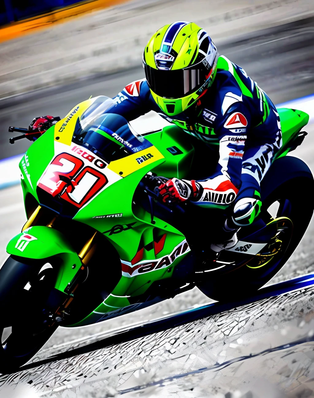 Piloto de motogp Valentino Rossi