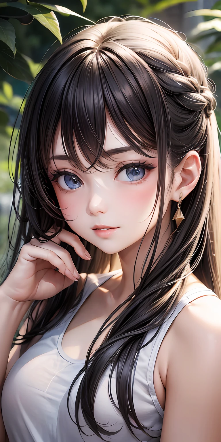 (extremely detailed CG unity 8k wallpaper,masterpiece, best quality, ultra-detailed), best illumination, young and cute girl,(Girly feeling:1.4),(exquisite face:1.3),(Korean department:1.2),(Lateral face:1.1)