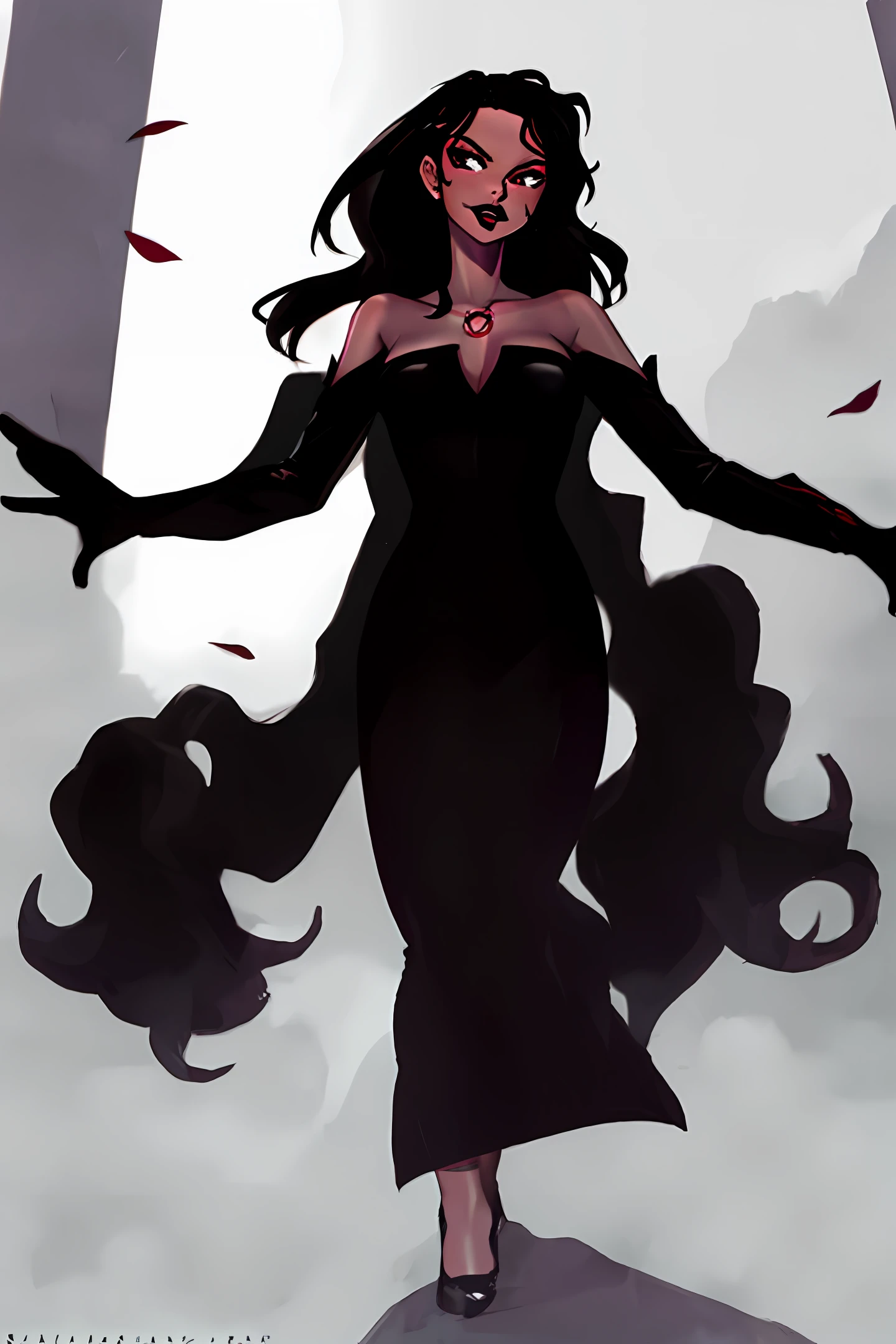 Black silk beauty