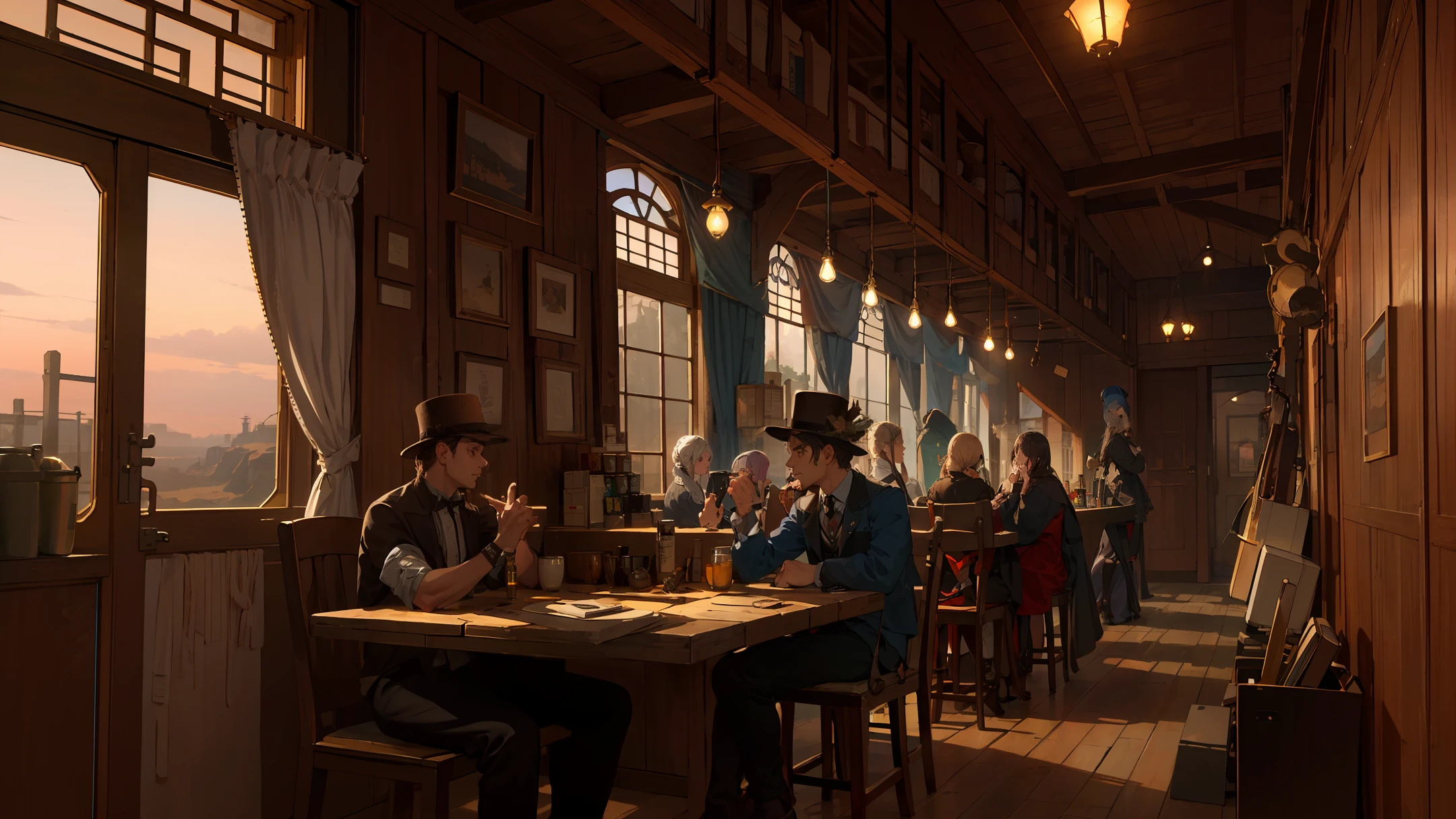 Scenes,eventide,steampunc