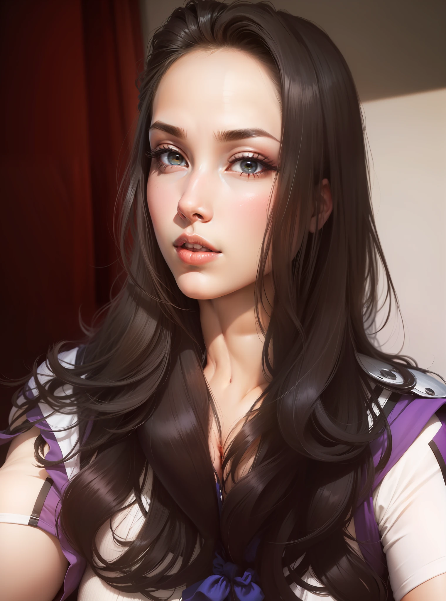 Super modelo, sexy, seios grandes, high definition, fundo cidade noturna