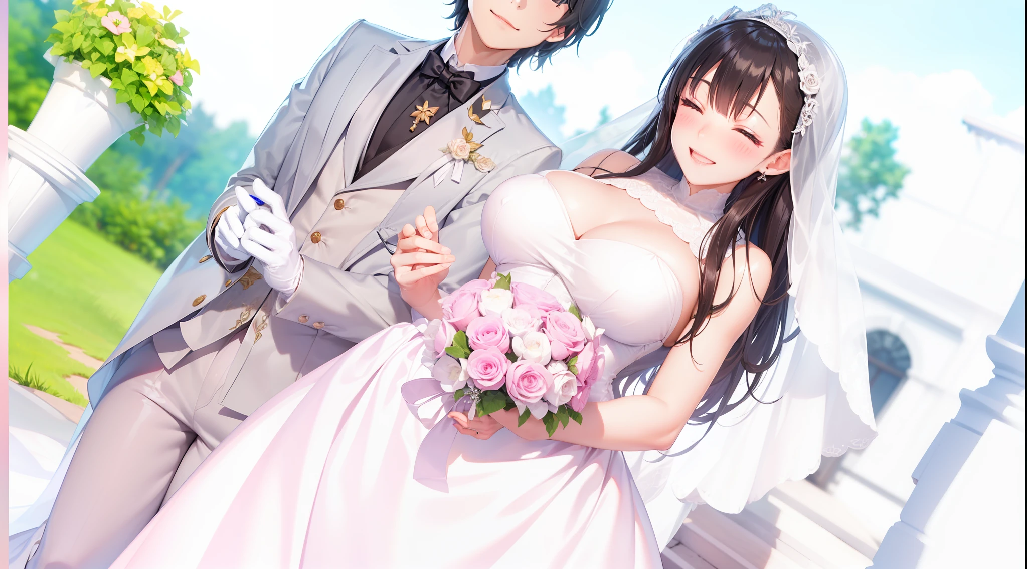 wedding dress dress wedding happiness
