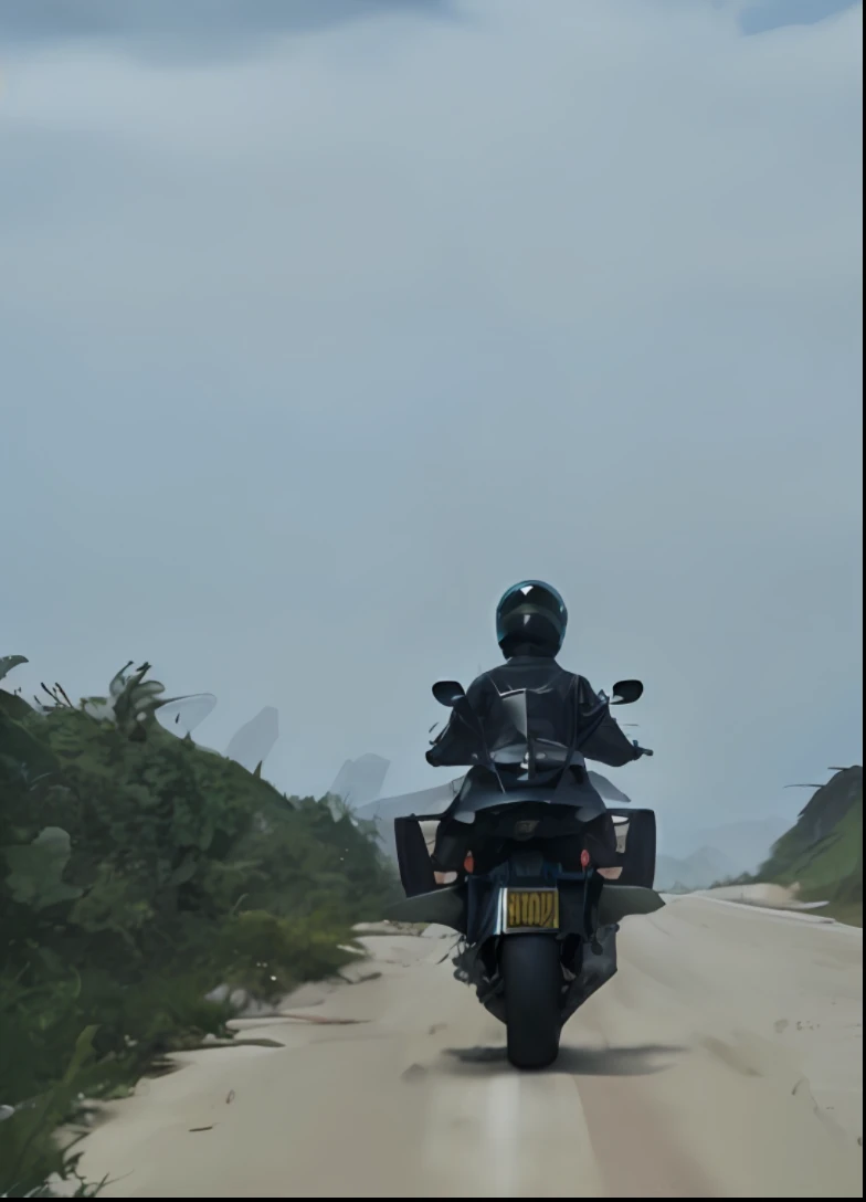 There was a man riding a motorcycle on a dirt road, riding on the road, the road is accessible, riding motorcycles, tour, dakar motorbike, the motorcycle, on road, motorbiker, Sri Lankan Mad Max style, Riding a motorcycle on the street DL250 motorcycle,Motorcycle tour,on road,lonely rider,Ray traching, NVIDIA RTX, Hyper-Resolution, Unreal 5, sub surface scattering, PBR Texture, Post-processing, Anisotropic filtering, depth of fields, Maximum clarity and sharpness, Many-Layer Textures, Albedo e mapas Speculares,Surface coloring,Accurately simulate photo-material interactions,perfectly proportions,rendering by octane,twotonelighting,largeaperture,Low ISO,White balance,trichotomy,8K raw data,High-Efficiency Sub-Pixel,sub-pixel convolution