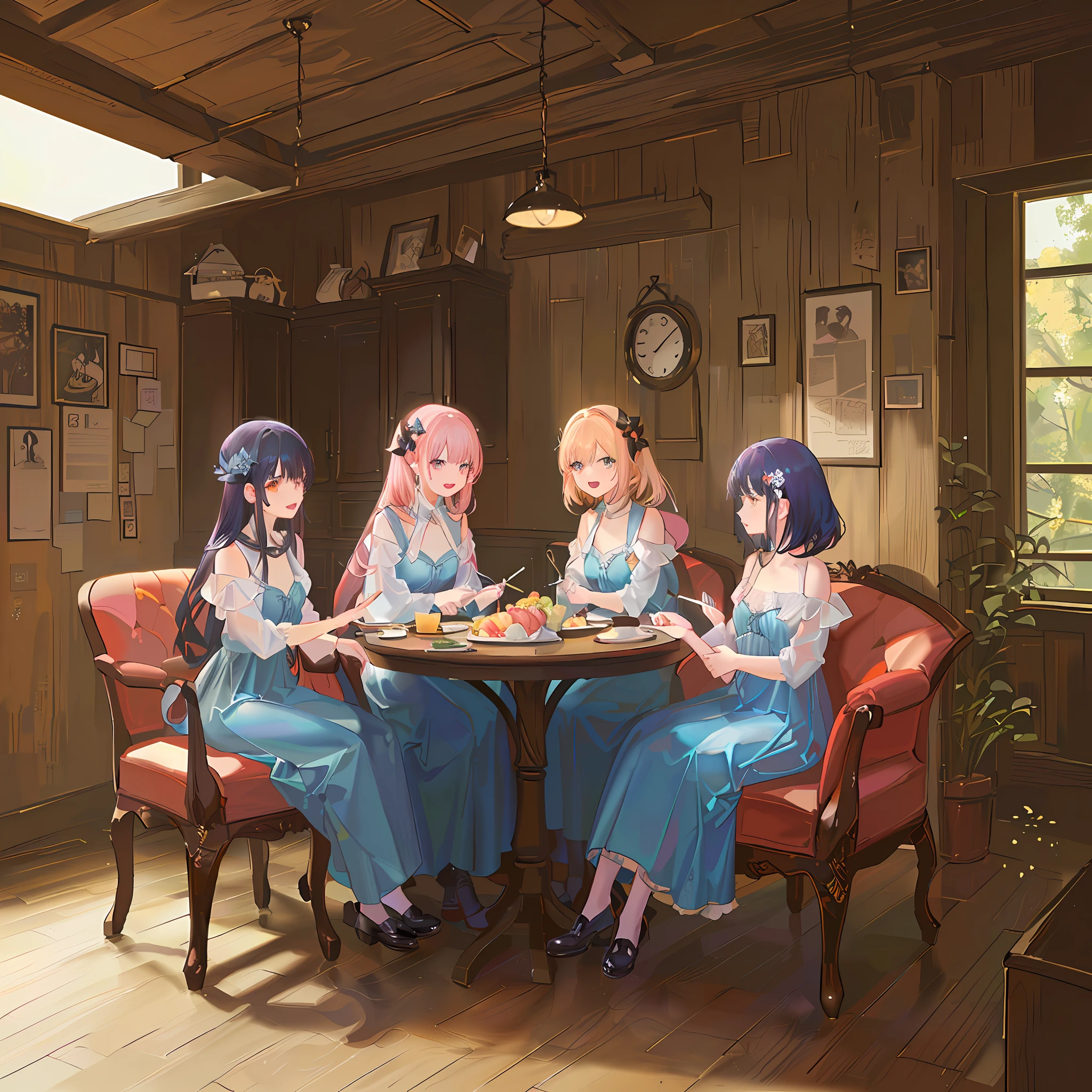 schoolgirls