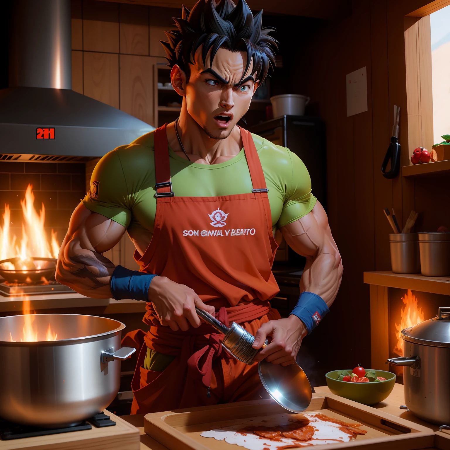 Son Goku vs. Vegeta