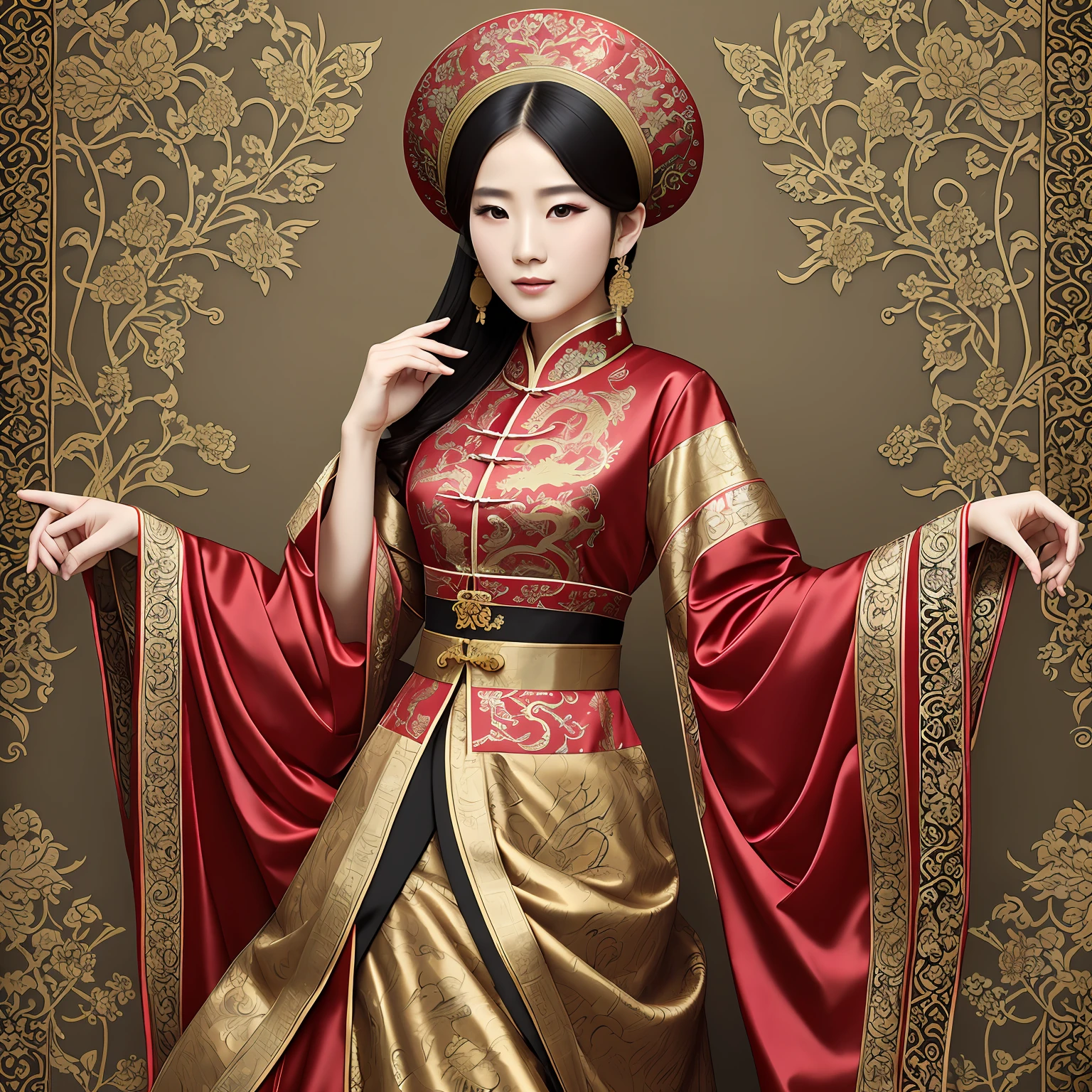 The most beautiful Chinese costume beauty --auto