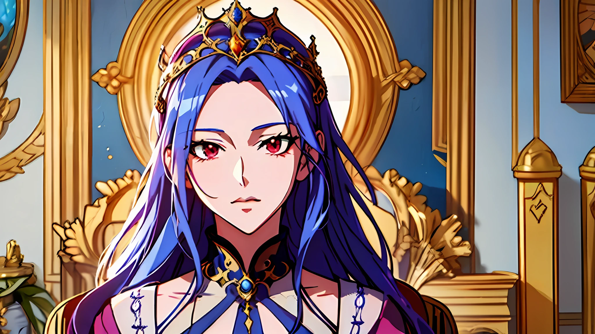 shoujo-style, a painting of a woman in a costume holding a ball, a beautiful fantasy empress, extremely detailed artgerm, 8k high quality detailed art, anime goddess, by Yang J, ((a beautiful fantasy empress)), beautiful character painting, style of artgerm, 2. 5 d cgi anime fantasy artwork, artgerm. anime illustration