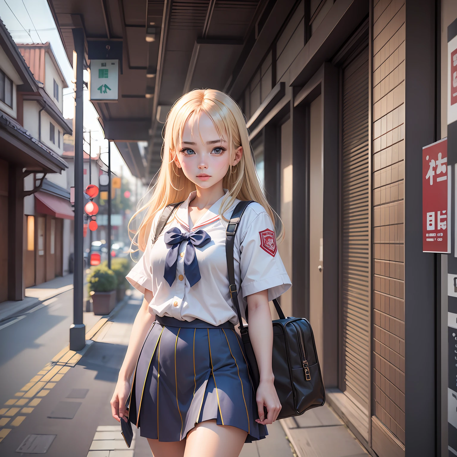 Manteau blanc,girls,The upper part of the body,white skinned --auto