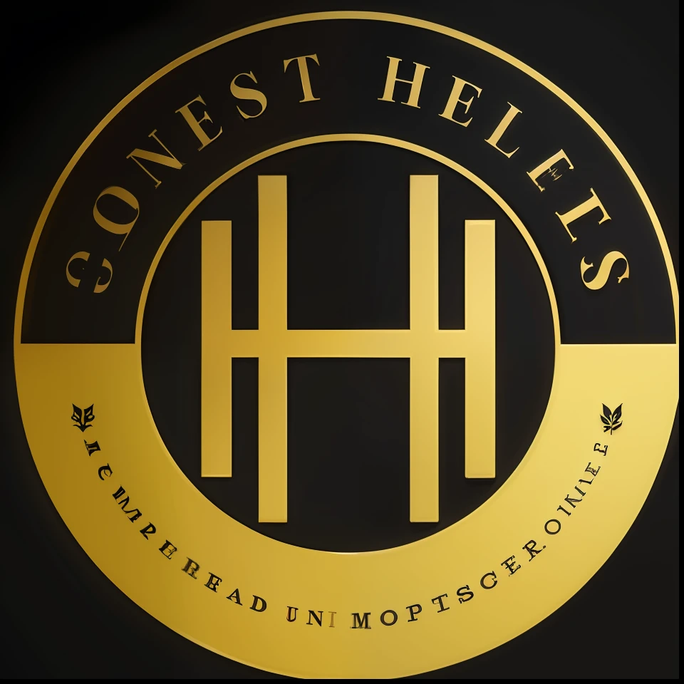 Logo Honest Helper, honesto, Logobusiness type, imagem de alta qualidade, Logo, Logo, Me ajuda, professional unique master piece, Ajuda, Company logotype, imagem de alta qualidade, imagem de perfil, HSL, Professional logotype, by Almada Negreiros, Rounded logotype, Directed by: Johannes van Haensbergen, Logo has", header with logotype, Logotipo --auto