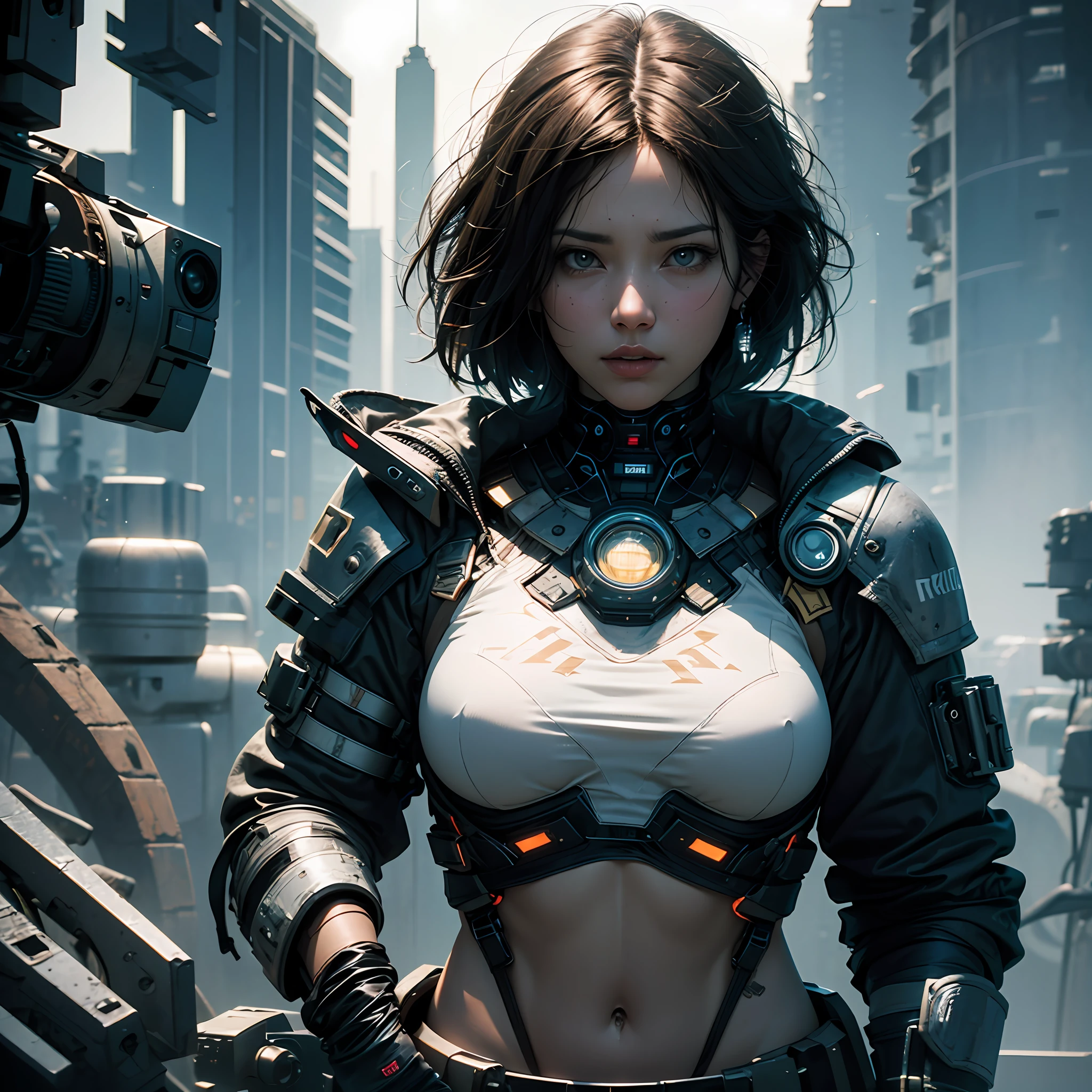 ((best qualtiy)), ((tmasterpiece)), (the detail:1.4), 3D, No clothes and underwear，There are no clothes all over the body，A beautiful cyberpunk female image,HDR（HighDynamicRange）,Ray traching,NVIDIA RTX,Super-Resolution,Unreal 5,Subsurface scattering、PBR Texture、post-proces、Anisotropy Filtering、depth of fields、maximum definition and sharpness、Many-Layer Textures、Albedo e mapas Speculares、Surface Coloring、Accurate simulation of light-material interactions、perfectly proportions、Octane Render、Two-colored light、largeaperture、Low ISO、White balance、the rule of thirds、8K RAW、 --auto