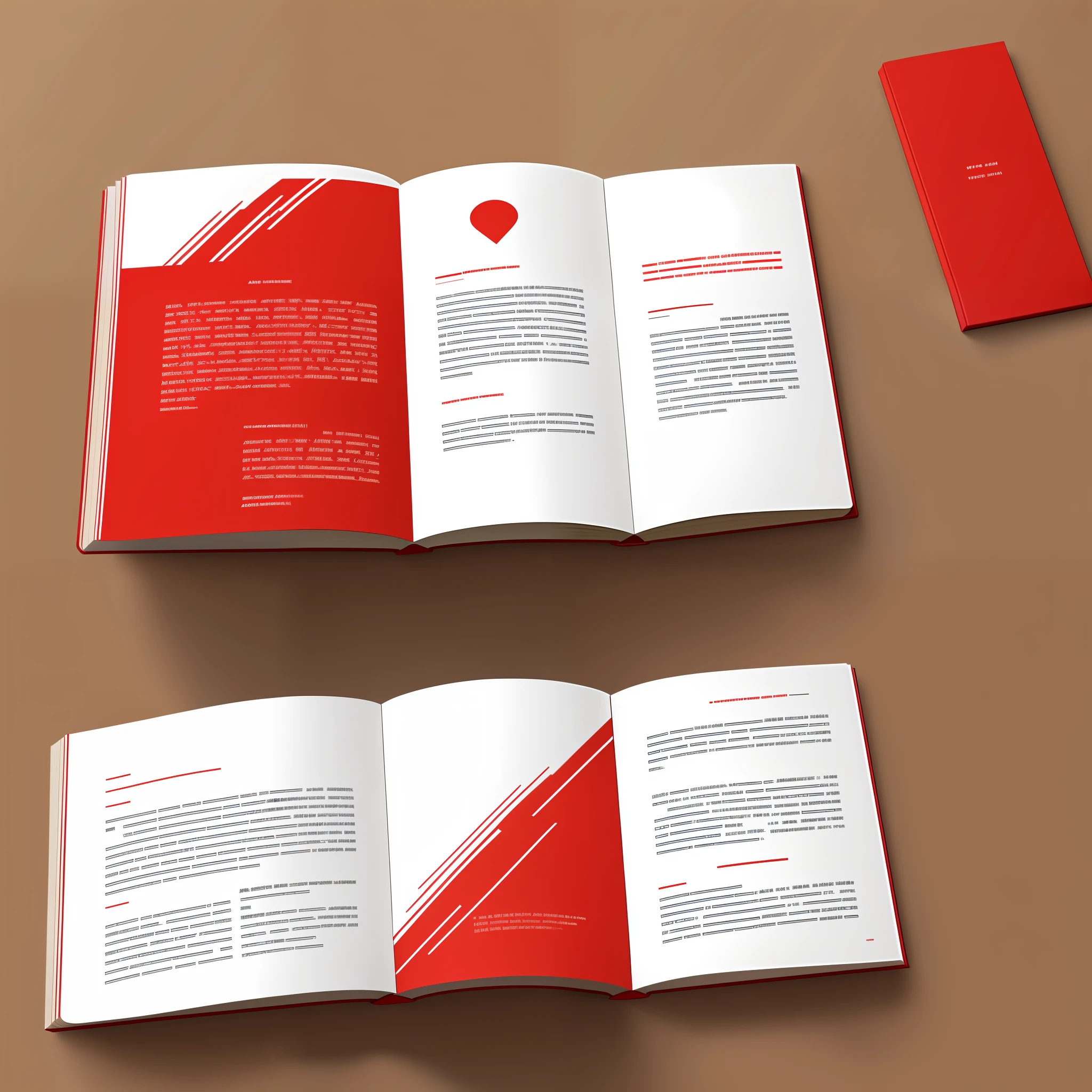 This is a book,The cover is divided into two areas: red and white,The theme is visible。In the red zone,There is a black pattern embellished,Shows a sense of mystery;In the white area,There is a clean white font,The title of the book is clearly expressed。 --auto