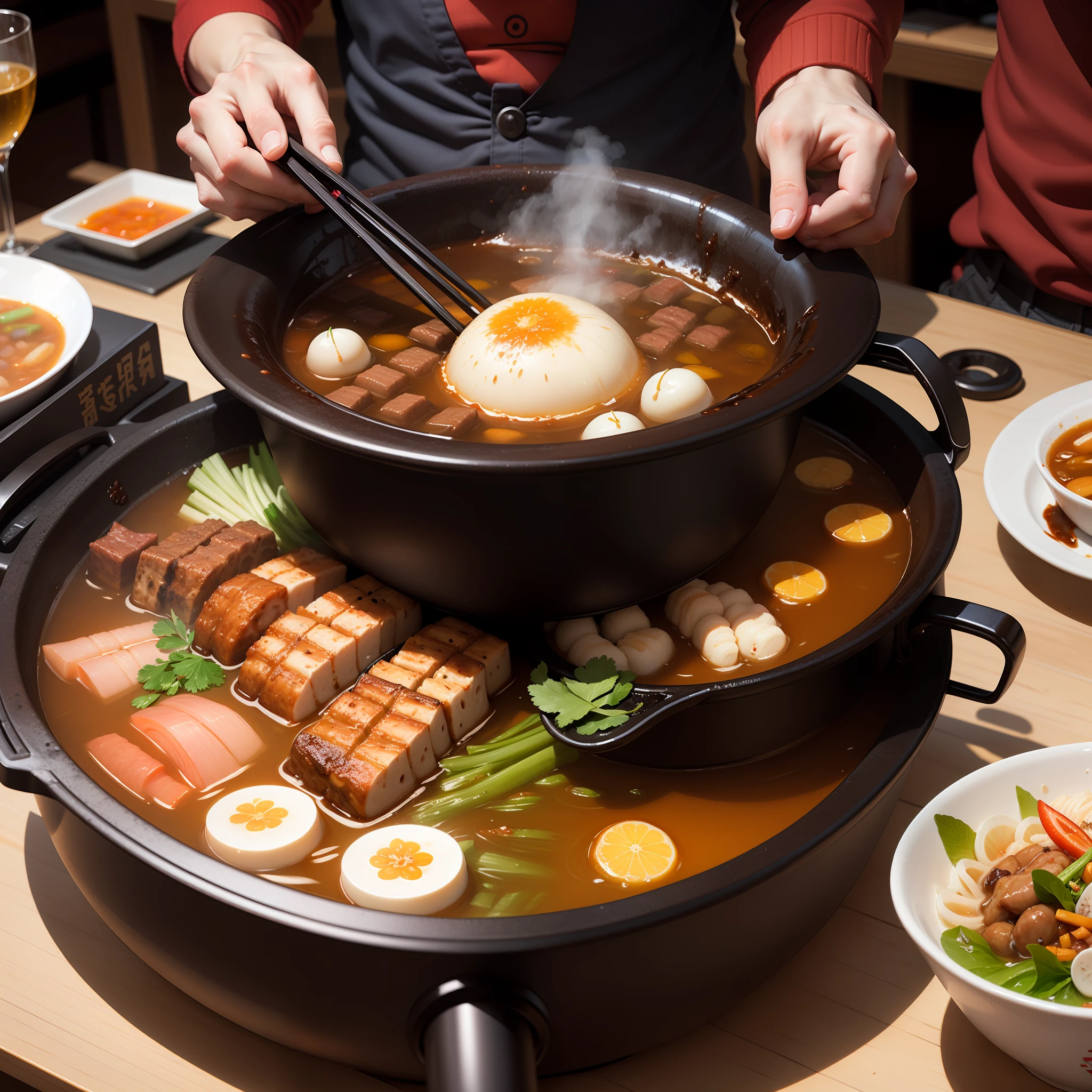 Musk eats hot pot in Chengdu --auto