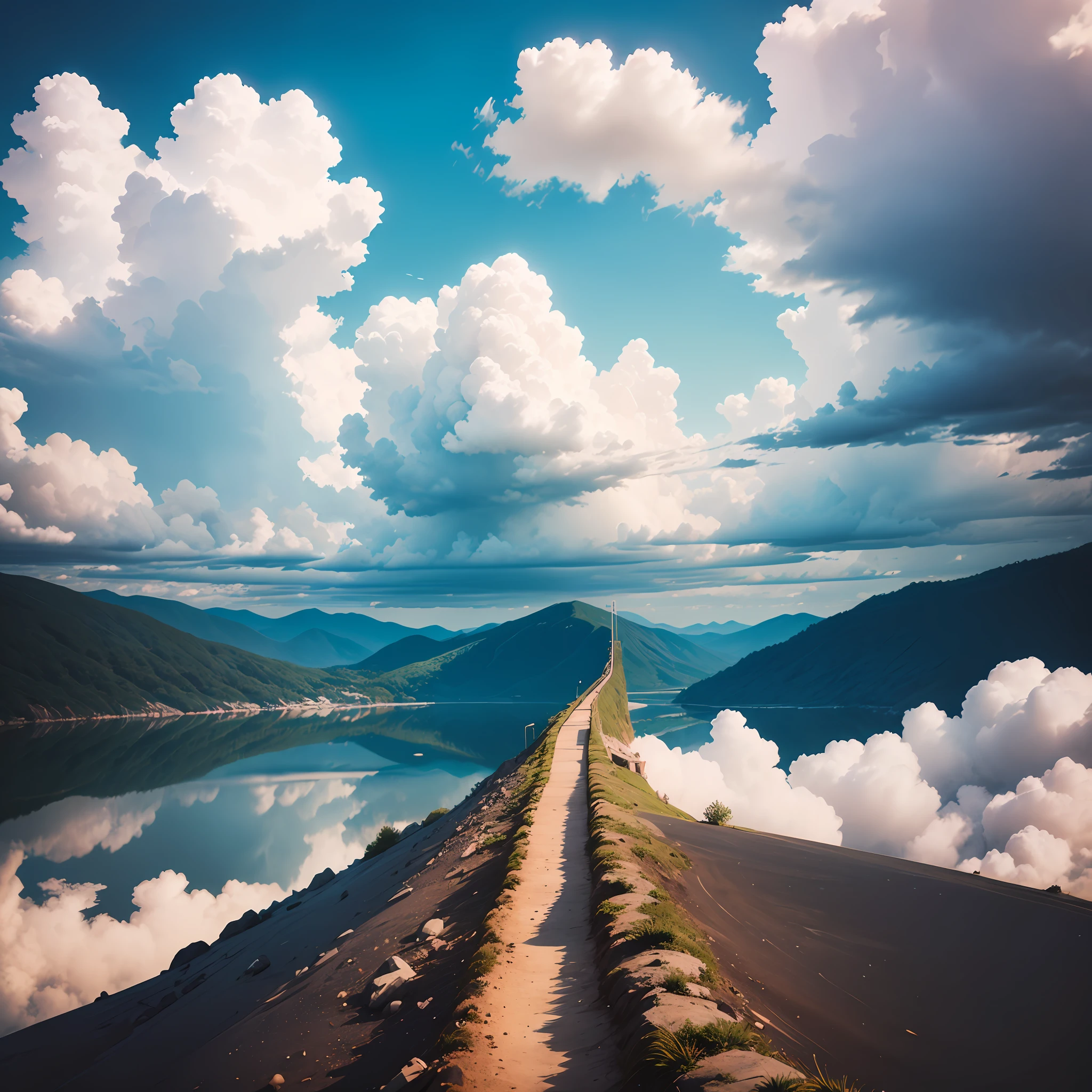 Beautiful view of the sky --auto