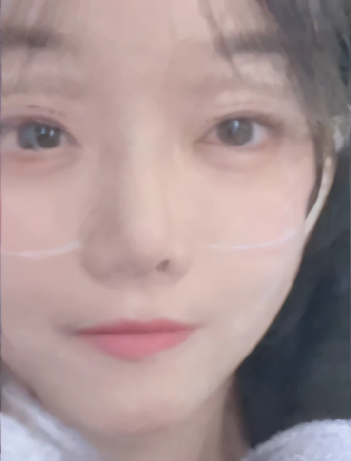 ,Wears small transparent round glasses,Sweet and cute,Pure,Fair skin,二重まぶた,Eyebrows are beautiful,8k