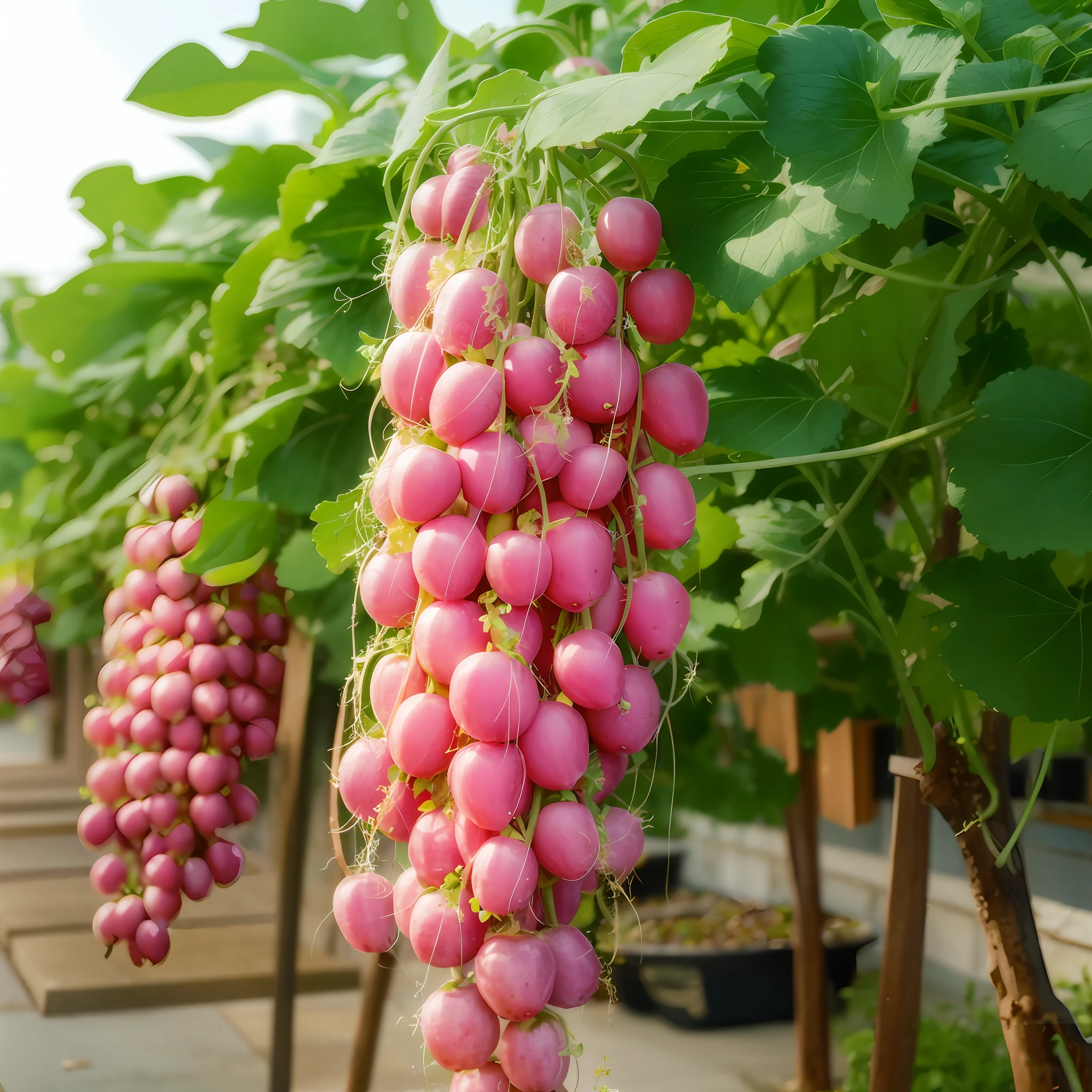 Many bunches of radishes grow on the vines, plumbus, High quality photos, Tomatoes hanging from branches, material is!!! plum!!!, grapes, stock image, gardening, Aubergine, grapes, hydroponic farms, Beautiful image, exclusive, high quality product image”, japan harvest, grape trees, ❤🔥🍄🌪, photostock, shutter inventory