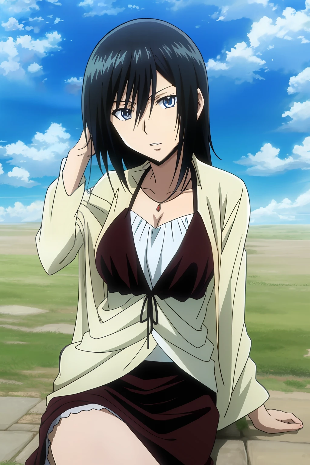 Anime character Yukinoshita Yukino