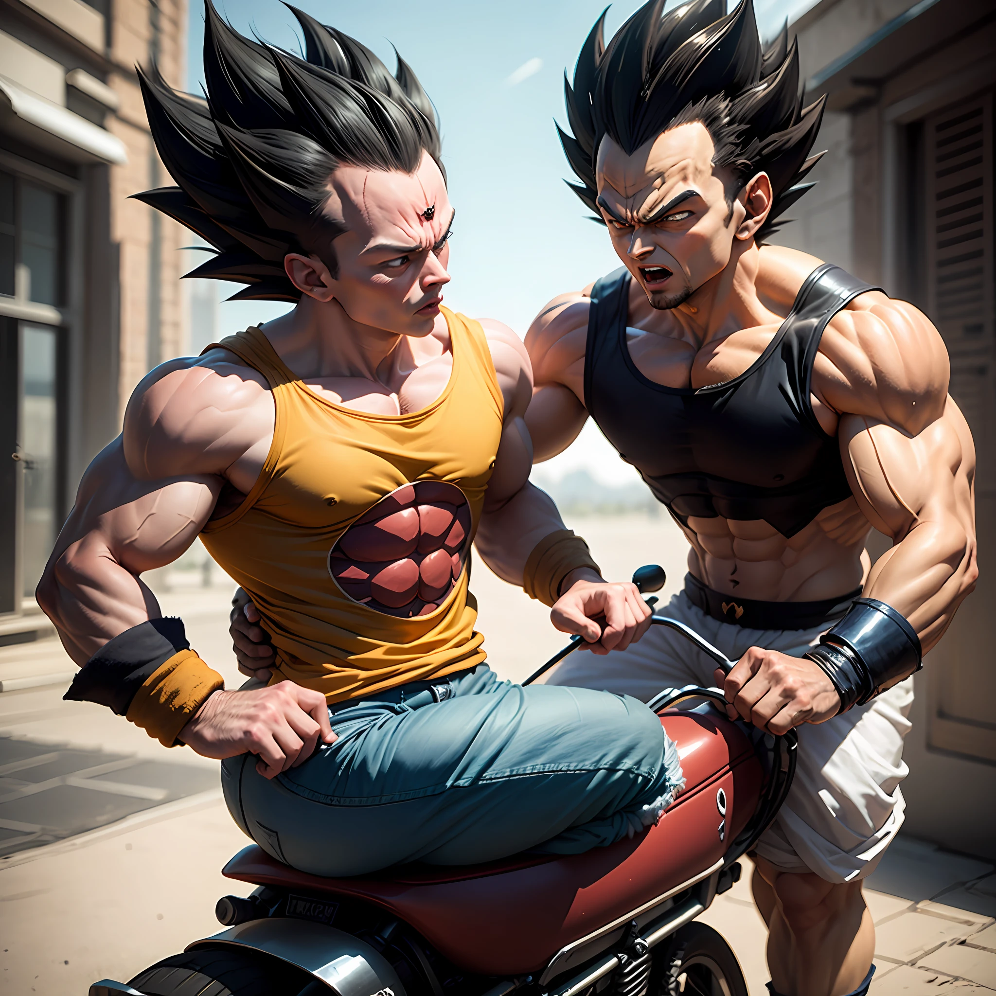 Kakarot rides Vegeta --auto