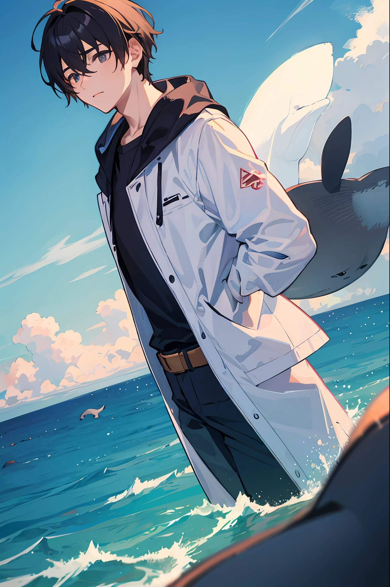 1 boy, whale, epilogue, ocean