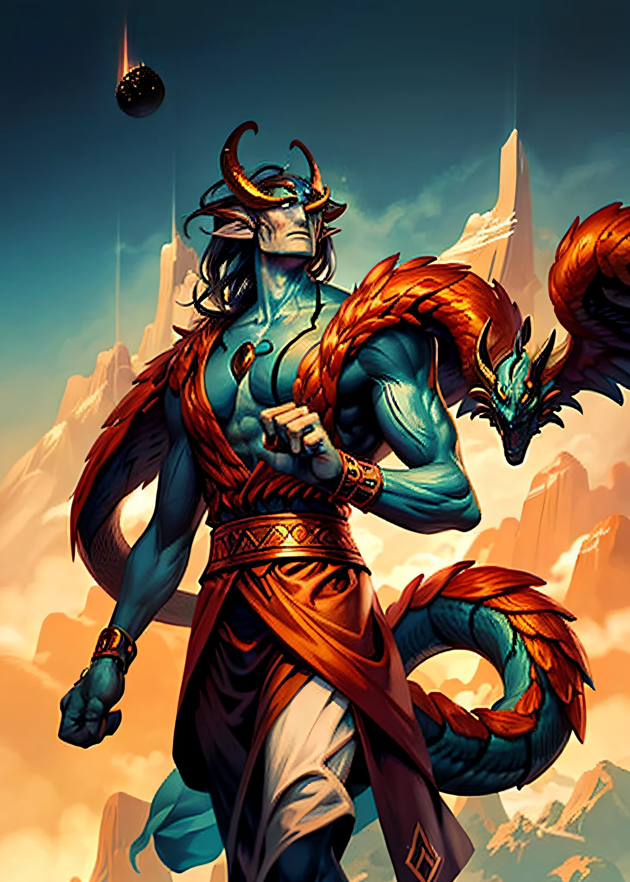 The Siberian Titan dragon ????? the asteroid with his bare hands
