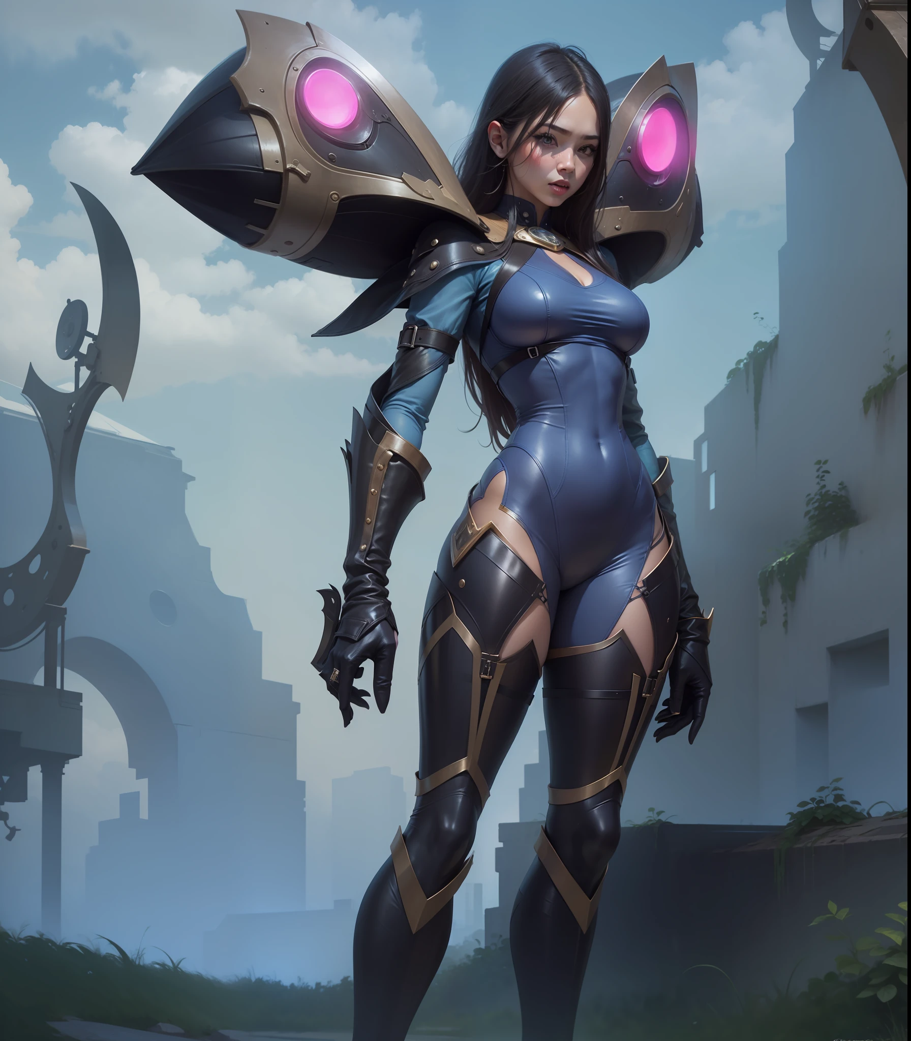 Raised sexy,big breasts beautiful,Perfect figure,Bright leather clothing,