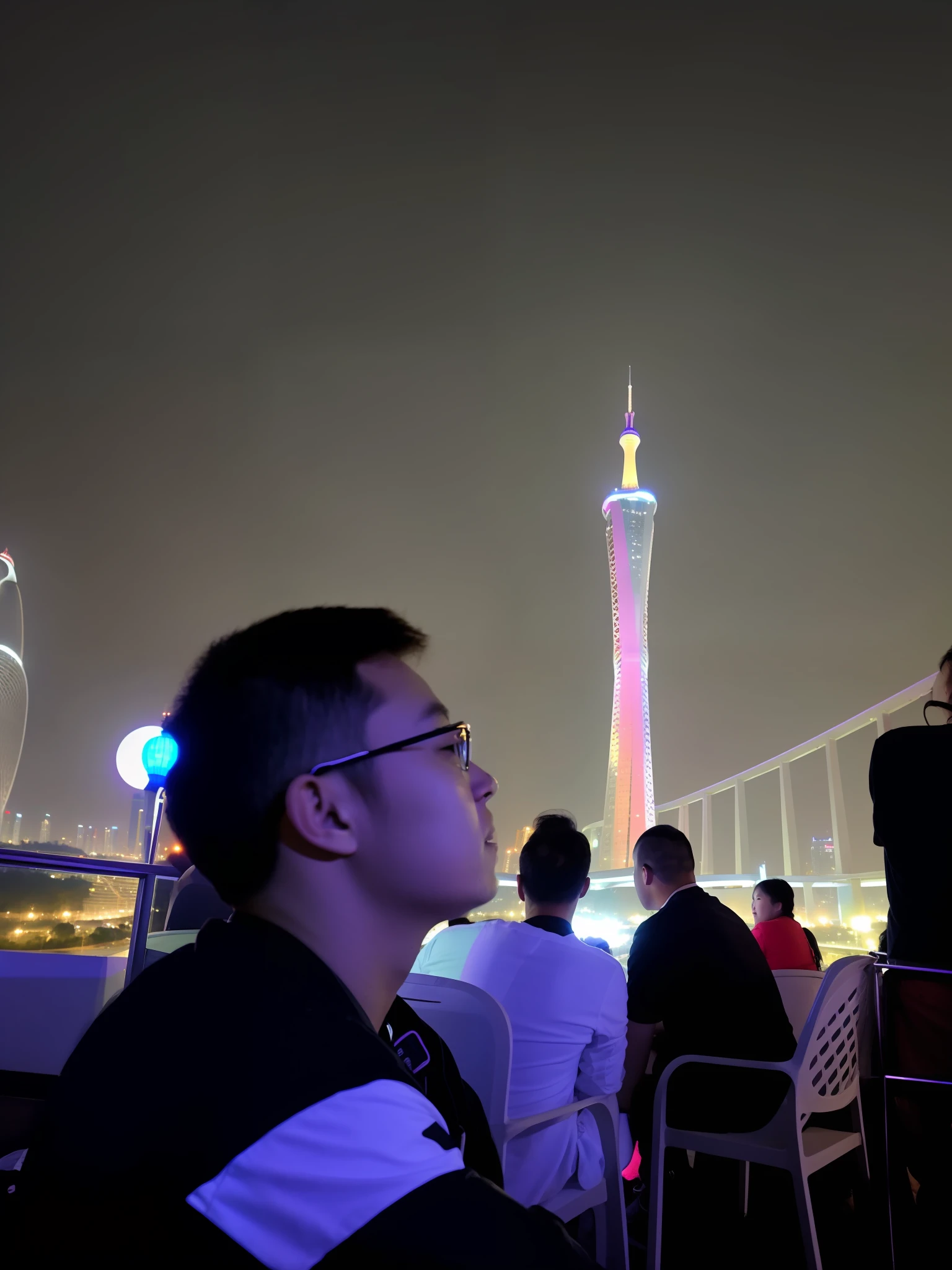 Canton Tower at night