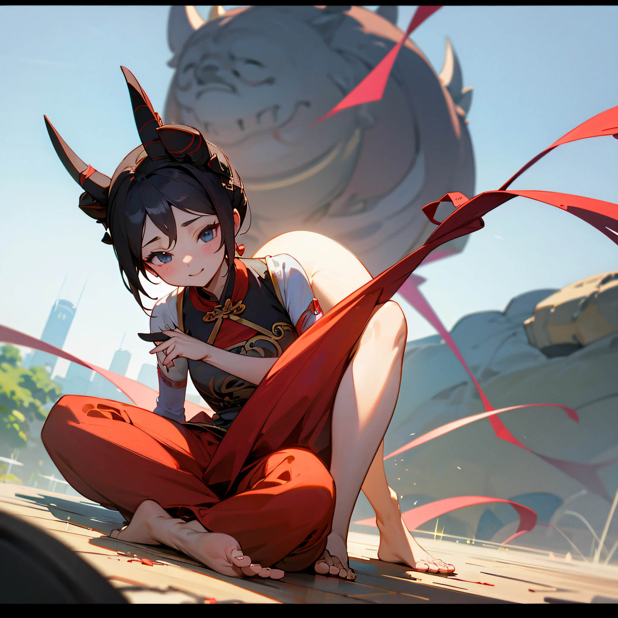 nezha,The barefoot, --auto