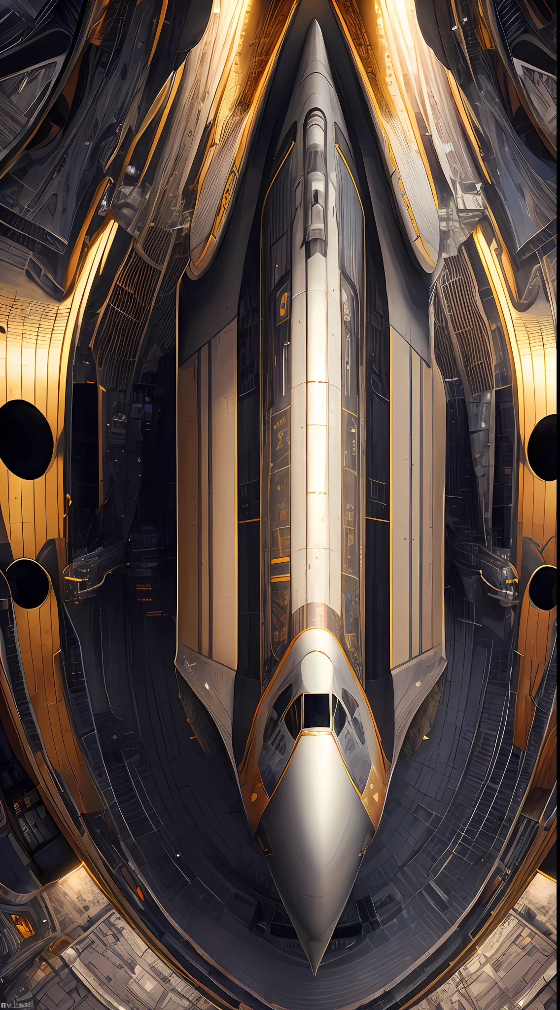 space ship,The future is full of technology,Complex structures,Ultra-detailed graphics,glittery,(The shuttle's strong metallic sheen:1.3),Cockpit exterior,Medium close-up and close-up,Silvertone,Streamlined,Outer space scene:1.3,(The vast earth:1.3),rendering by octane,Ultra photo realsisim,hyper realisitc,A masterpiece of science fiction,Cinematic texture,hyper photorealism,Premium wallpapers,Master masterpieces,offical wallpaper.