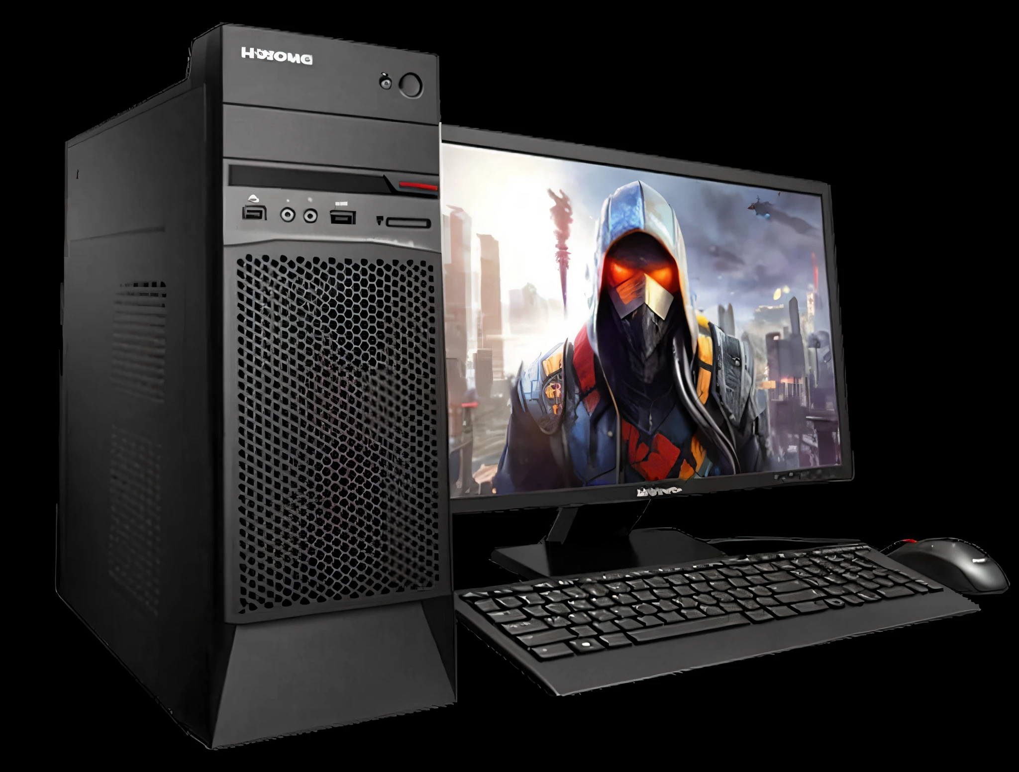 Desktop computer close-up with keyboard and mouse, gaming pc, pc game, gaming pc, desktop computer, console and computer, pc screen image, 1 0 8 0 p, 1080p, liquid cooled desktop, Customize your computer, H 8 0 0 C 1 0. 0, personal computers, Gaming PC case