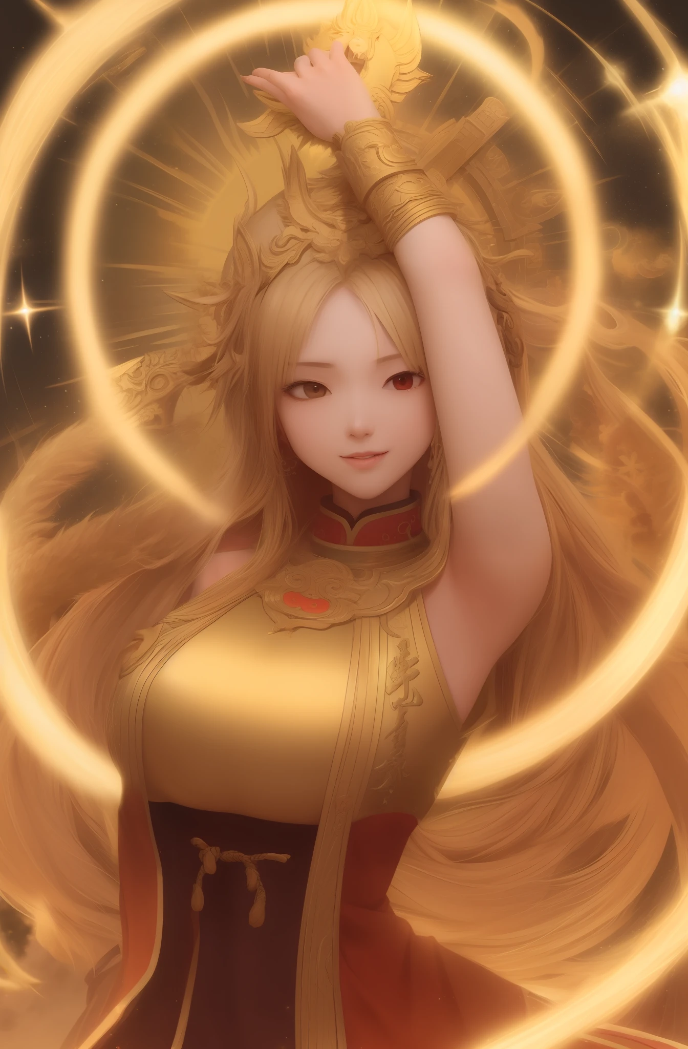 Sun Wukong turned into a woman