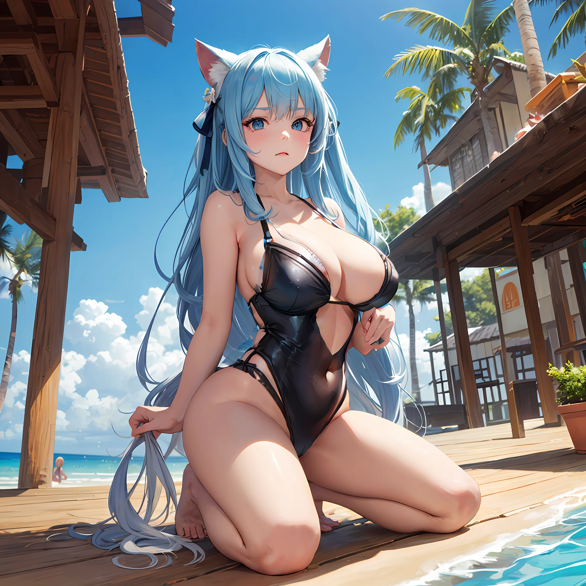 Black bra,Black thong slit,The lower abdomen has a succubus mark,Do not attach bras and pants together