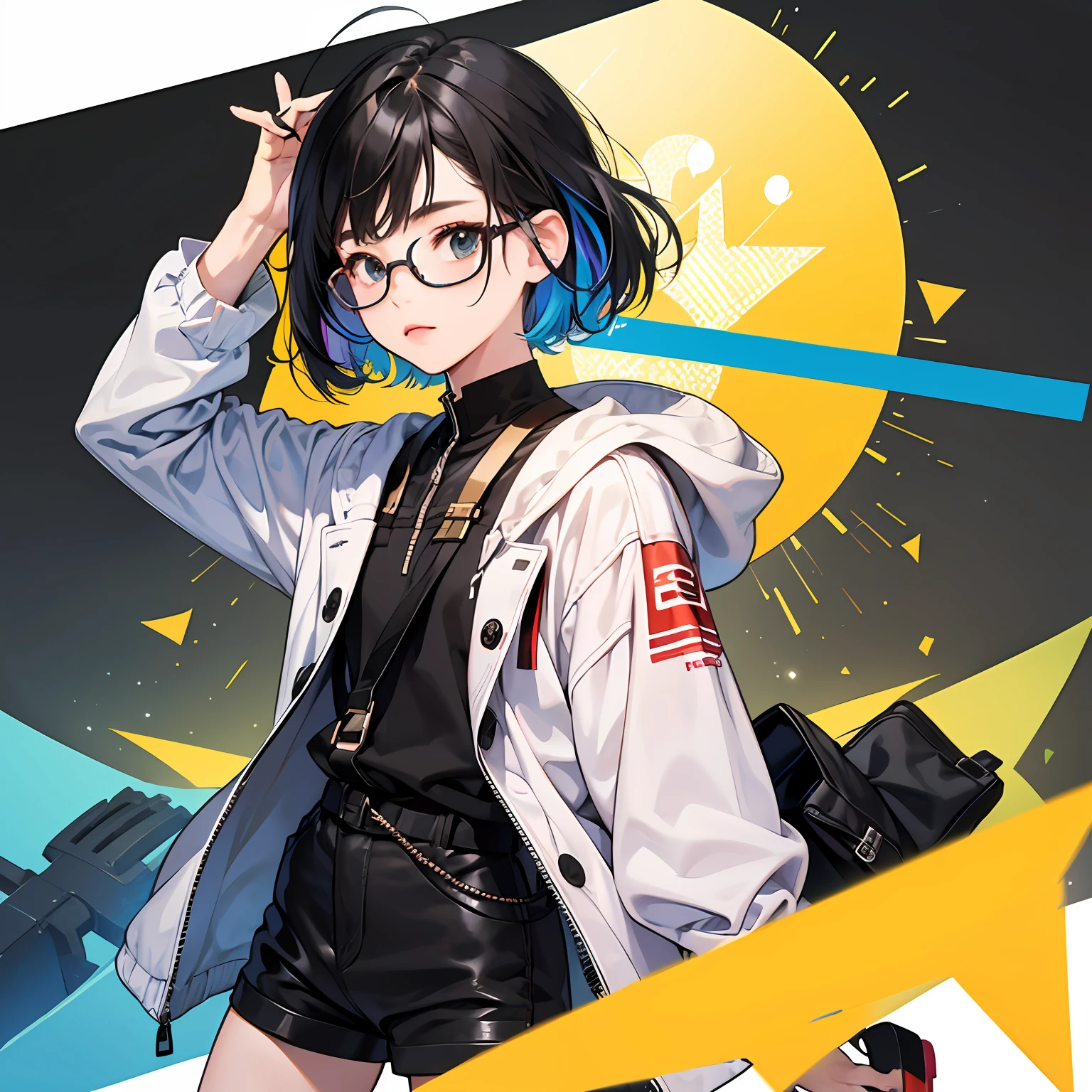 3dcharacter、diverse outfits、vivd colour、art promotional、Illustration、depicted as a 3 d render、apple、male people、short-haired、eye glasses、high-level image quality、hightquality、4K、iOS Emoji、icons、avatar、Emoji --auto