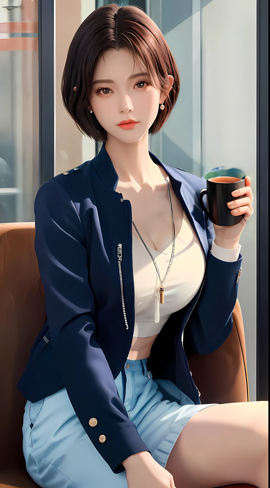 Optimal proportions of four fingers and one thumb，Holding a mug