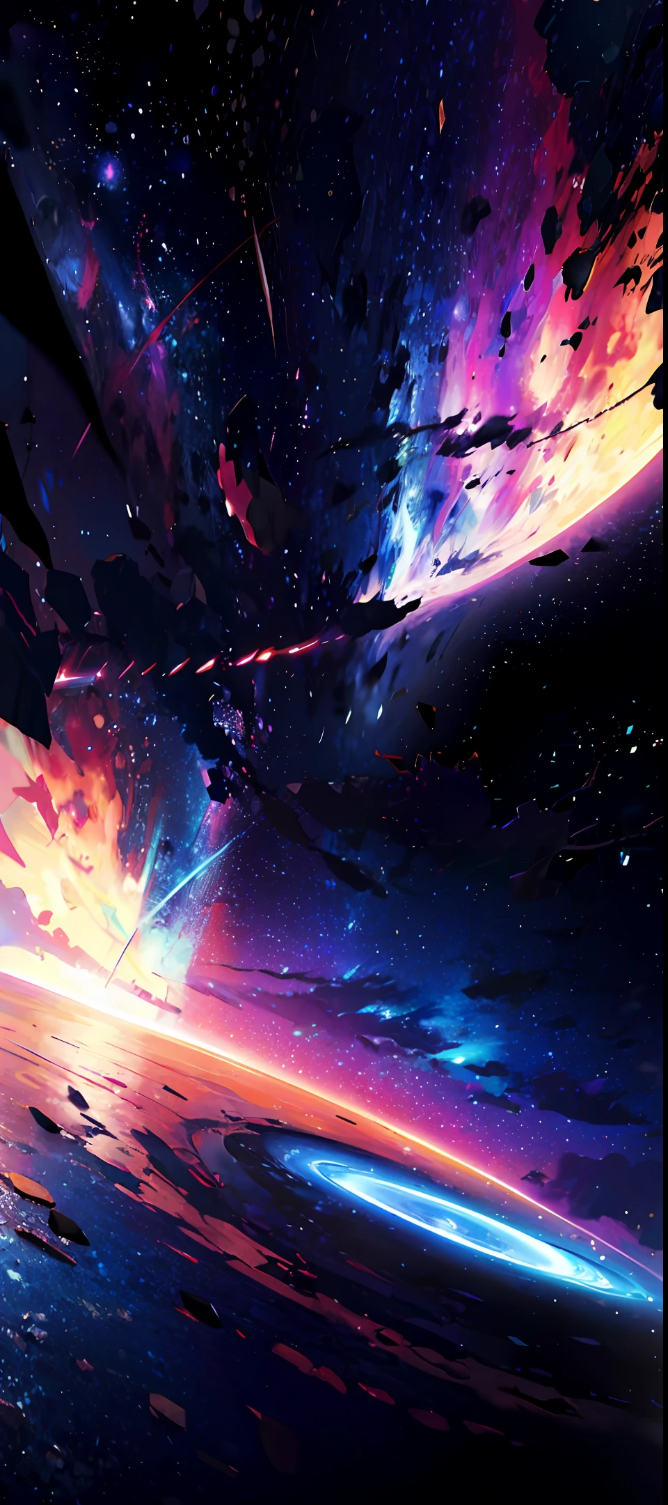 Starry Sky Full Map Black Hole