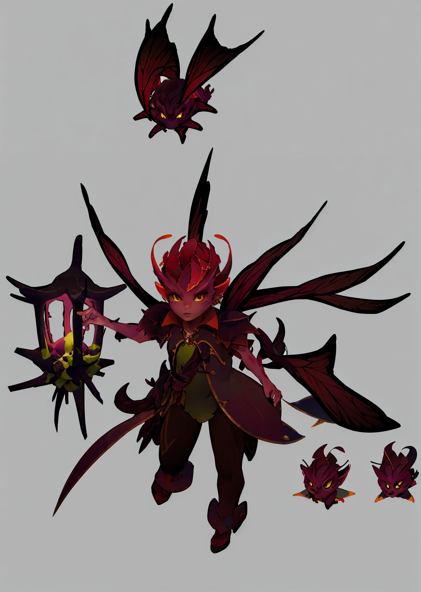 concept art of an imp