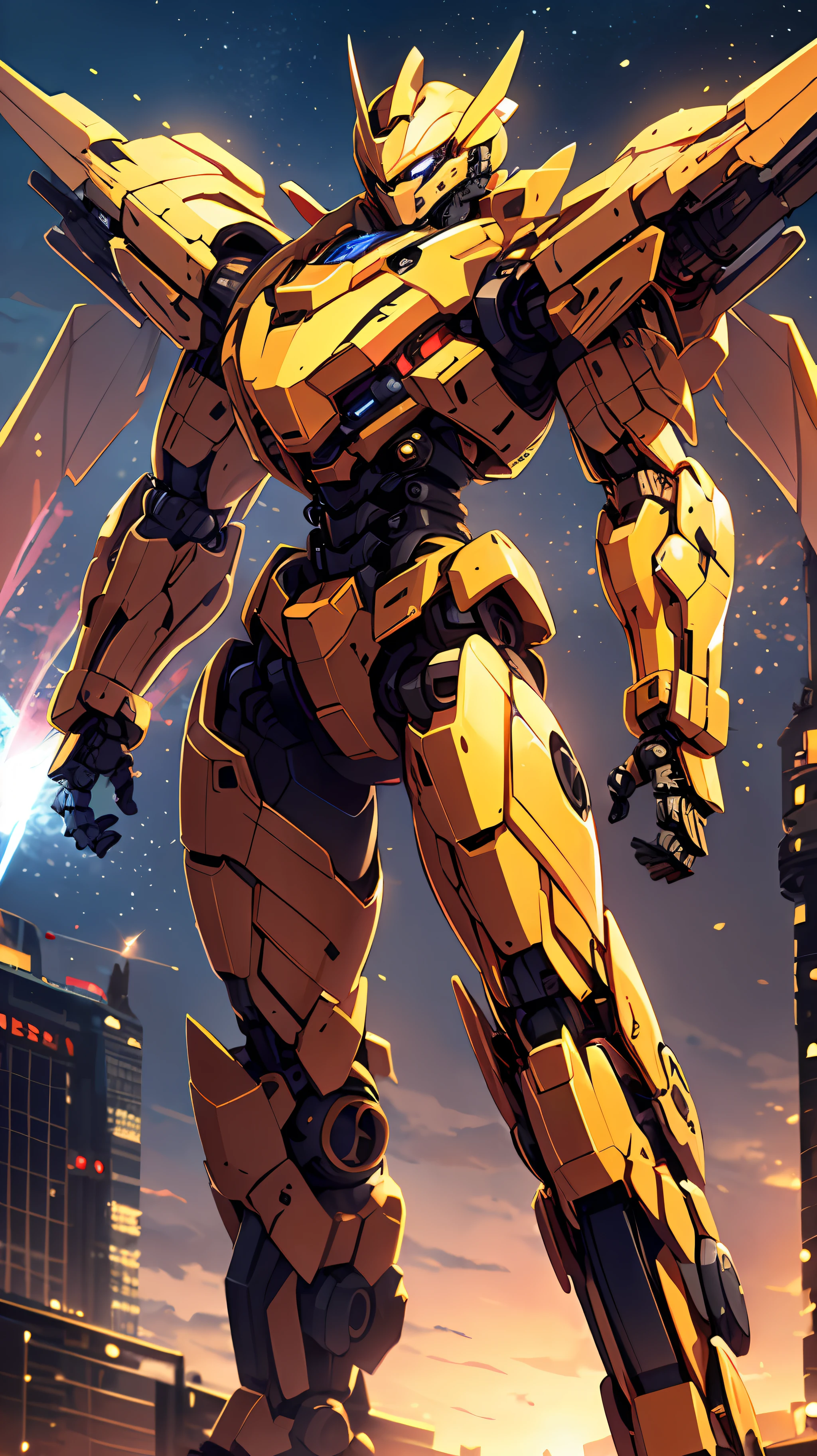 ((Masterpiece, Best Quality)), illustration, ultra-detailed 8K, realistic, clear focus, highly detailed, professional lighting, colorful details, rainbow-colored BREAK factory super long shot, large mechanical robot structure, microchip, computer, luminescence, intricate details, shitu-mecha,(masterpiece, best quality, mechanical, realistic, 8K wallpaper, ultra-high resolution), (giant robot: 1.3) facing the audience, sparkling eyes, whole body, (flight, dive, dynamic, motion blur: 1.4), (giant mechanical wings: 1.6), head up, sparkling, mechanical, panoramic, background is the earth, nebula, space, particles, reality, HDR (High dynamic range), perfect composition,