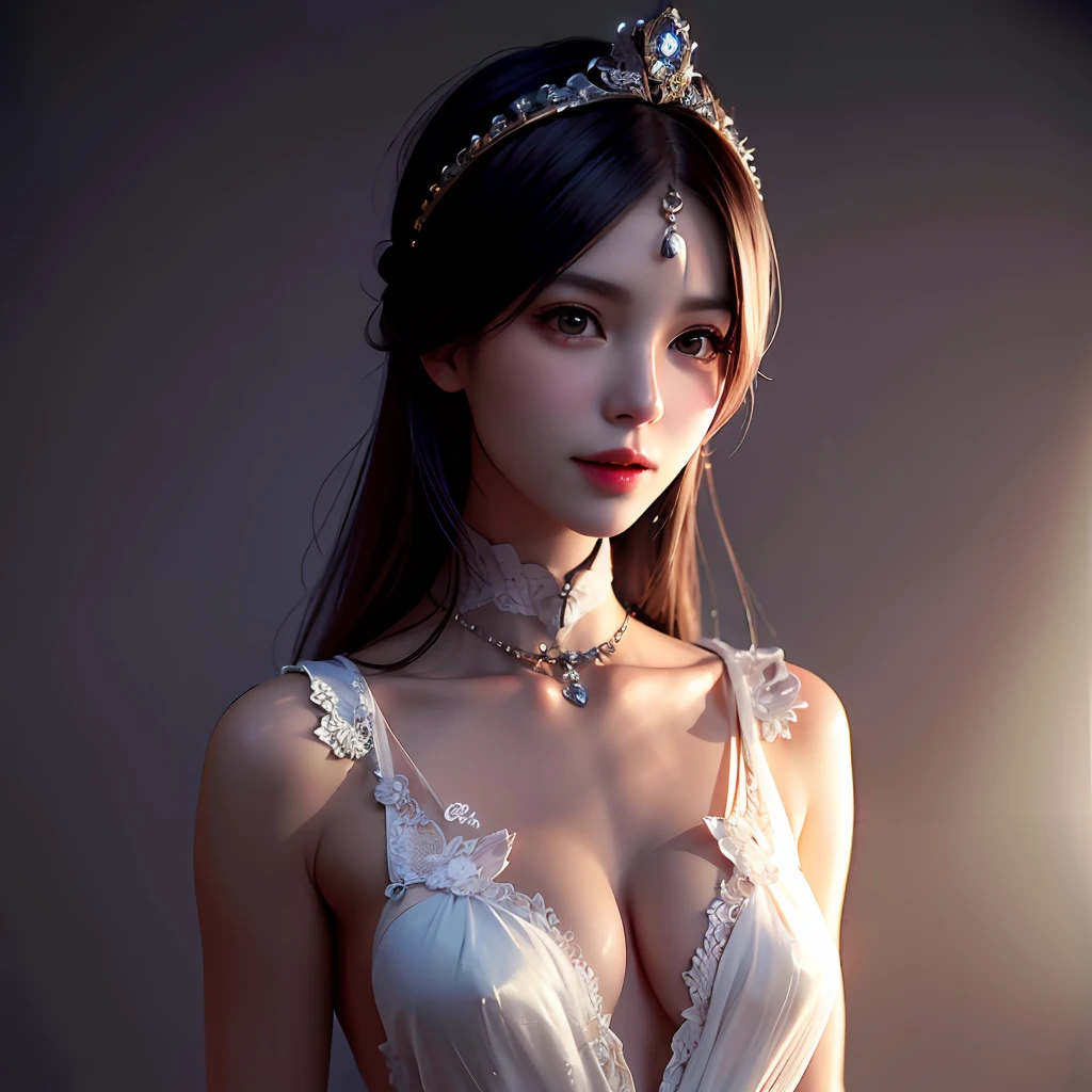 high-school,Real Human,校服,Chinese big breasts,(Positive focus, Fantasyart, photographrealistic, 动态照明, artstation, poster for, Volumetriclighting, Very detailed faces, 4 k, Award-Awarded, 1girl, in the darkness nigth, deep shading, low tune, cowboy lens, (official outfit:1.4), long whitr hair, whaite hair, joyful smile, skin textures,